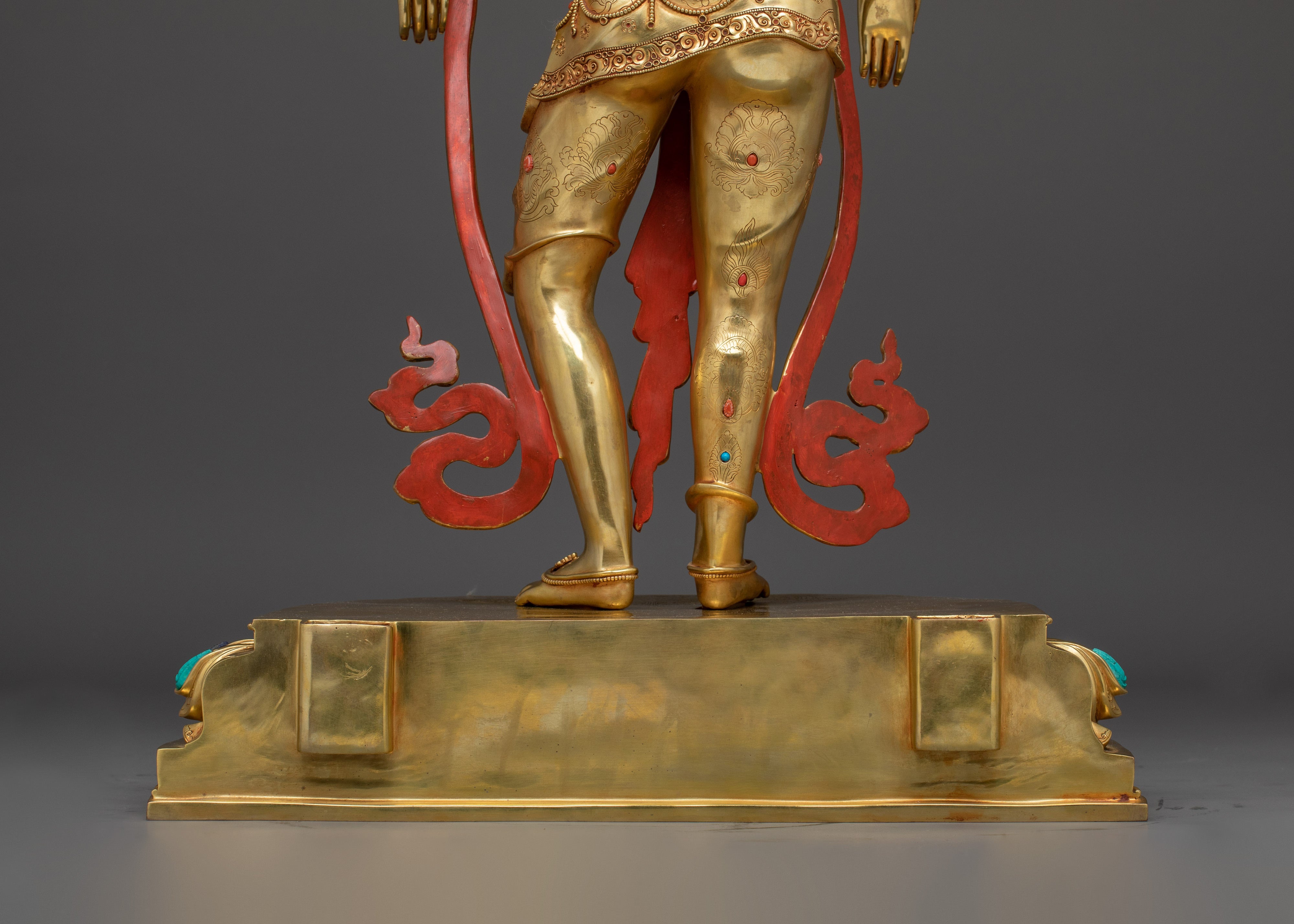 Handmade Radiant Lokeshwor Sculpture | Bodhisattva of Compassion