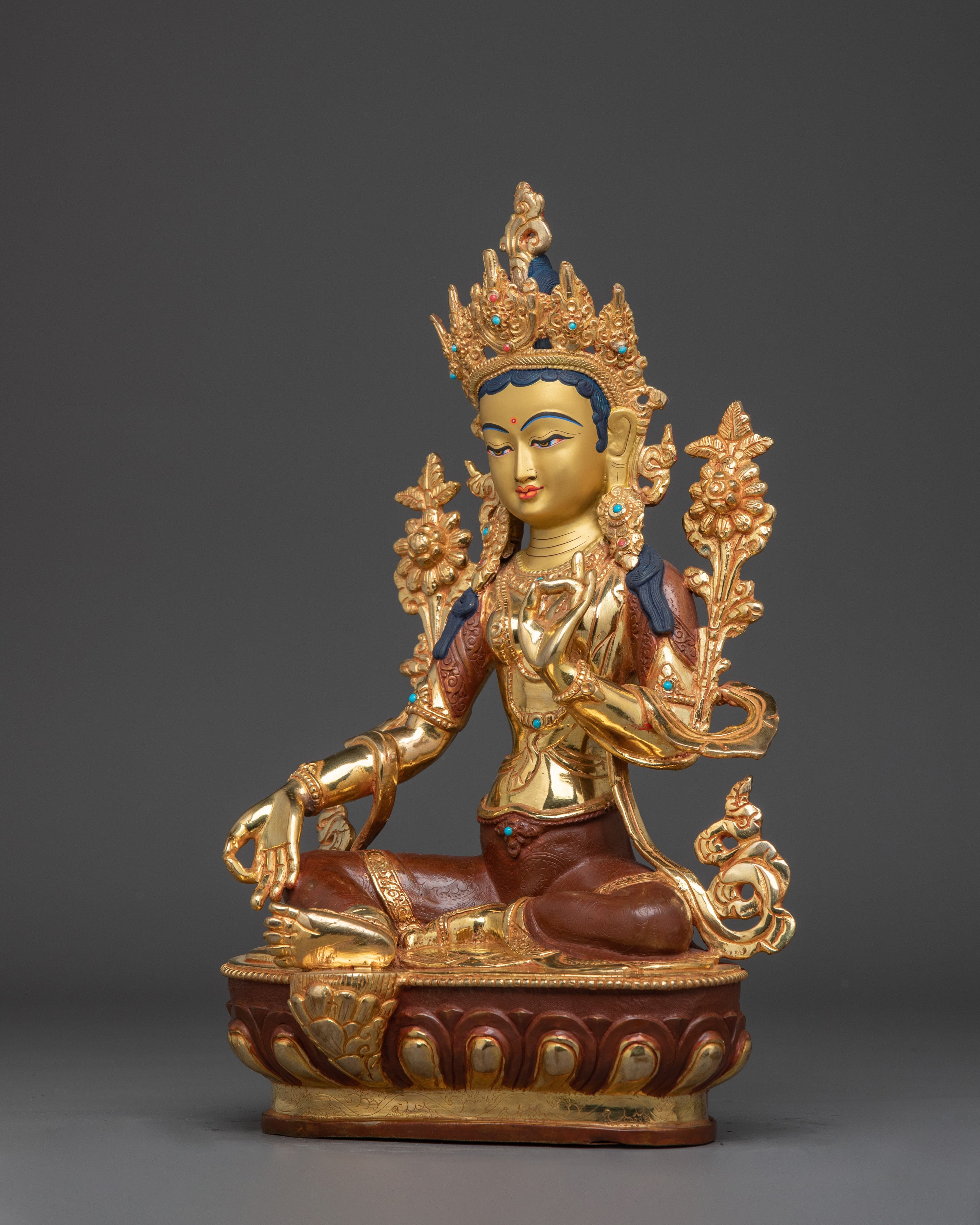 Green Tara -Saviouress from Fear | Mother of Compassion