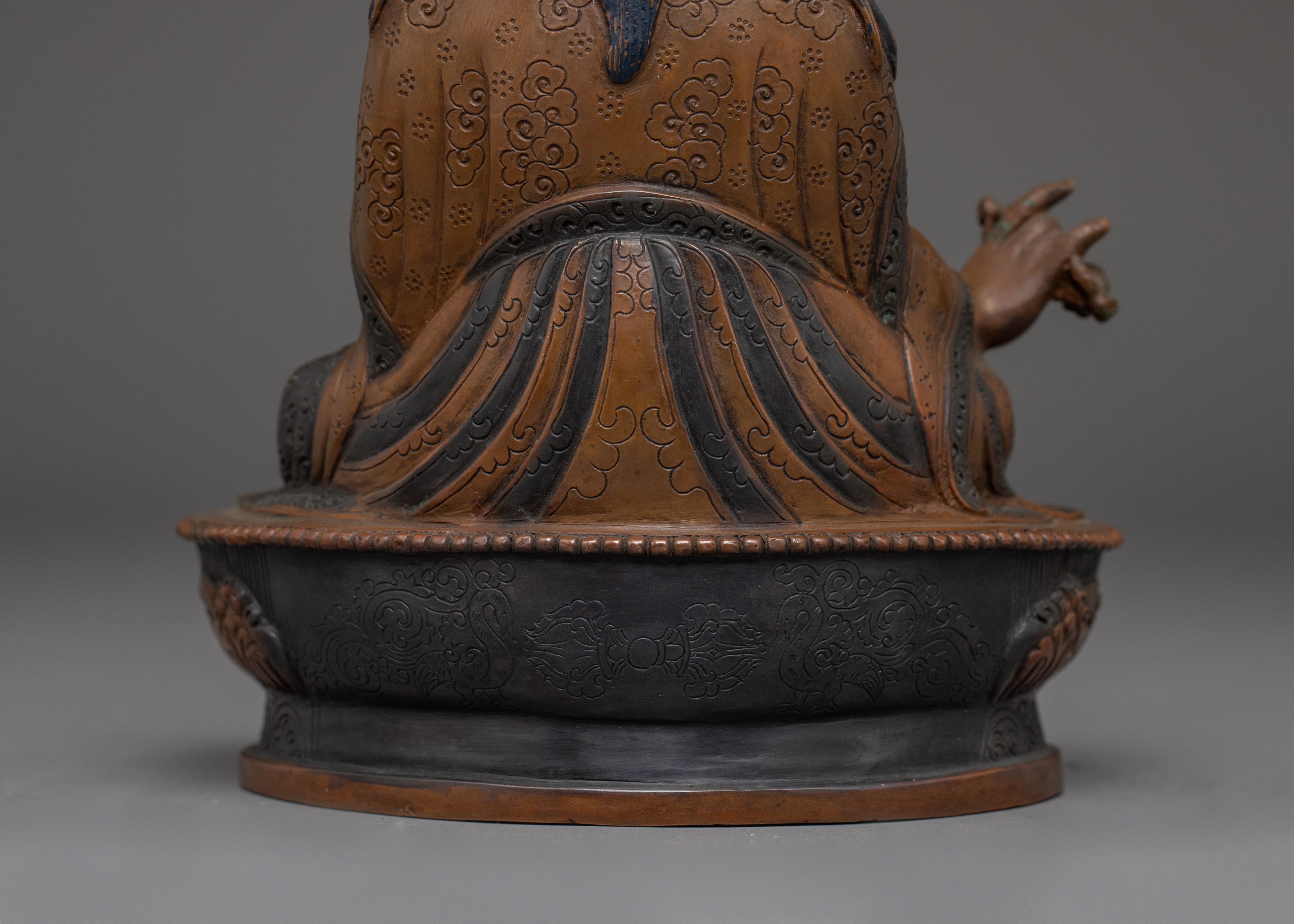 Obstacle Remover Guru Rinpoche Statue | The Lotus-Born Master