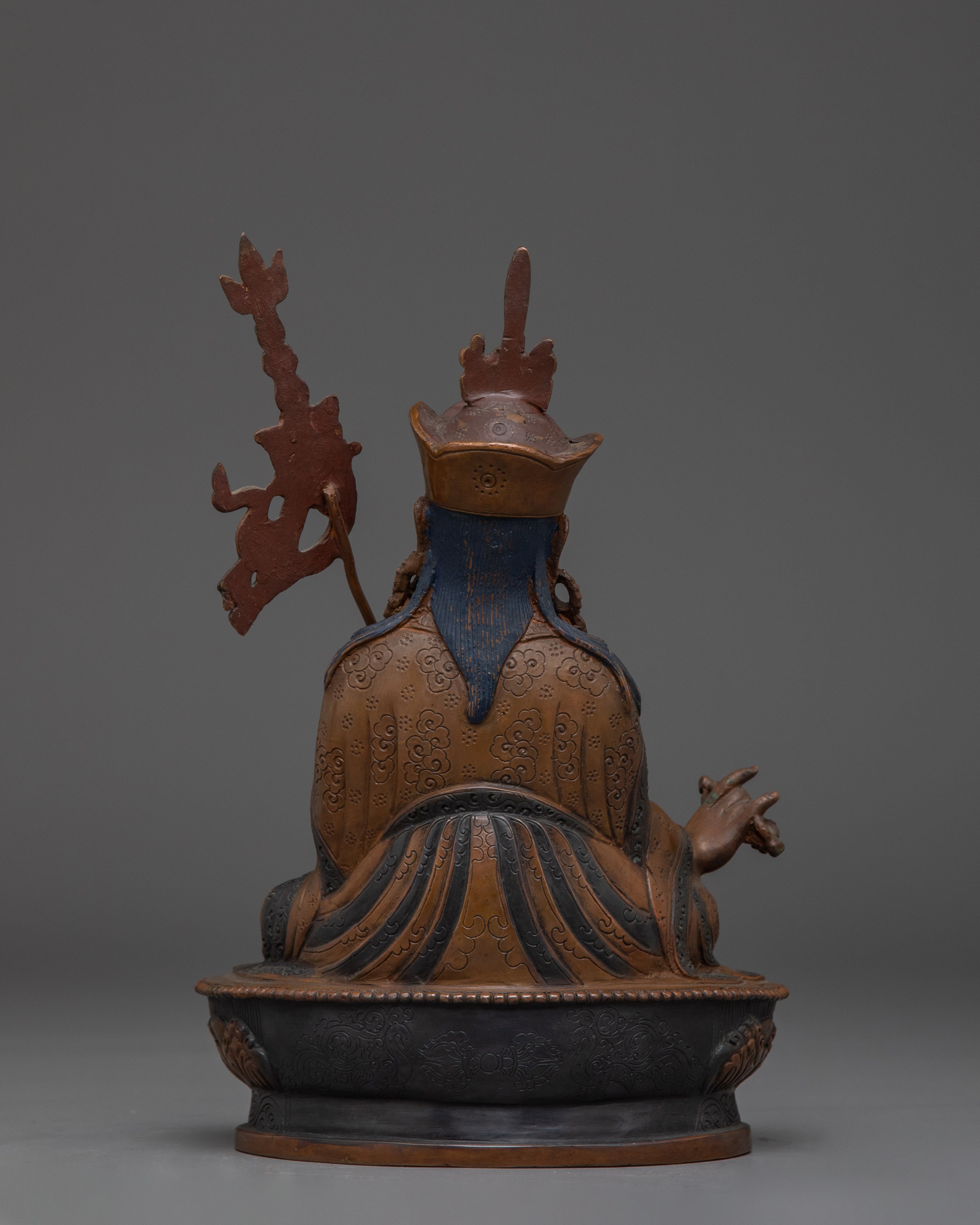 Obstacle Remover Guru Rinpoche Statue | The Lotus-Born Master