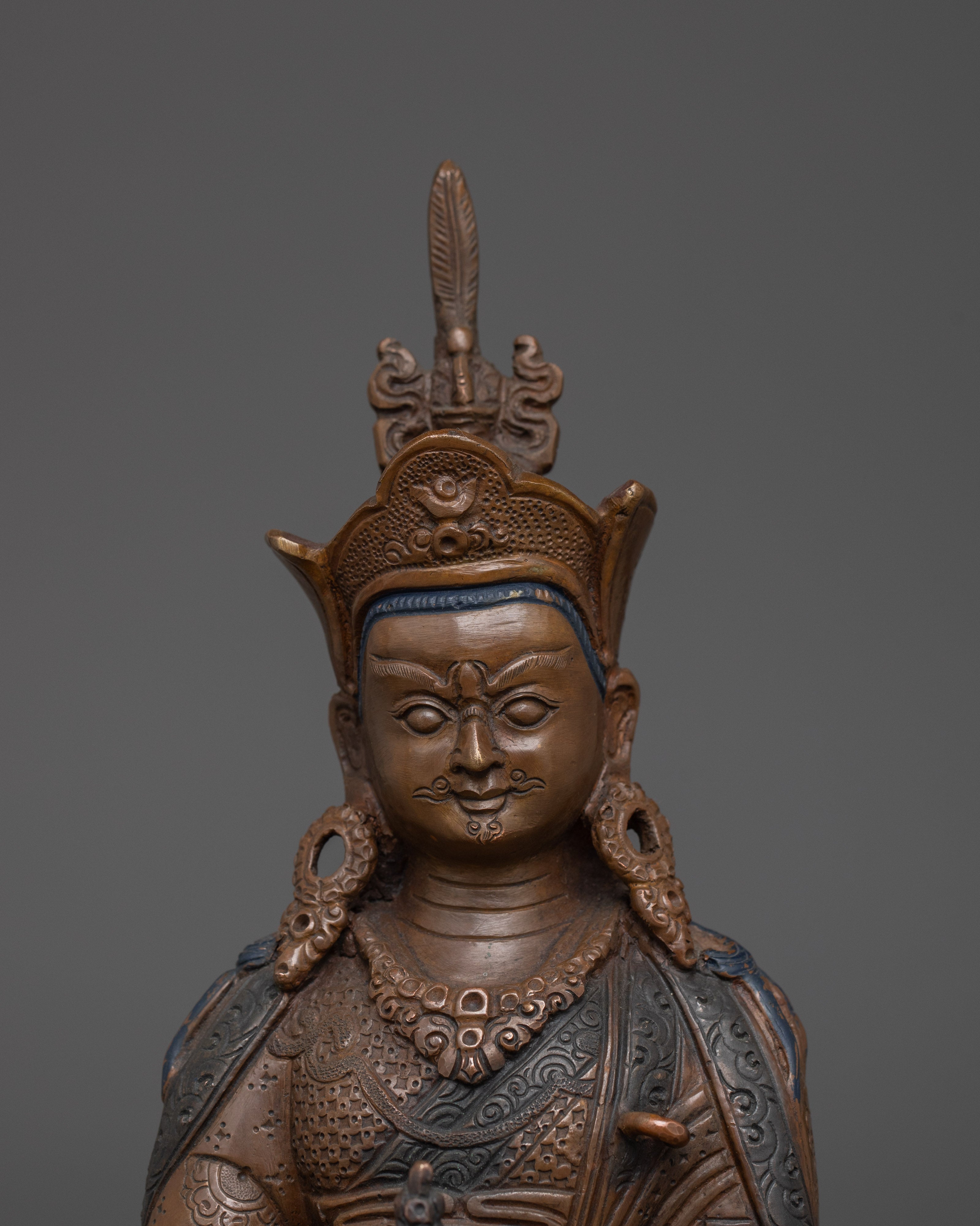 Obstacle Remover Guru Rinpoche Statue | The Lotus-Born Master