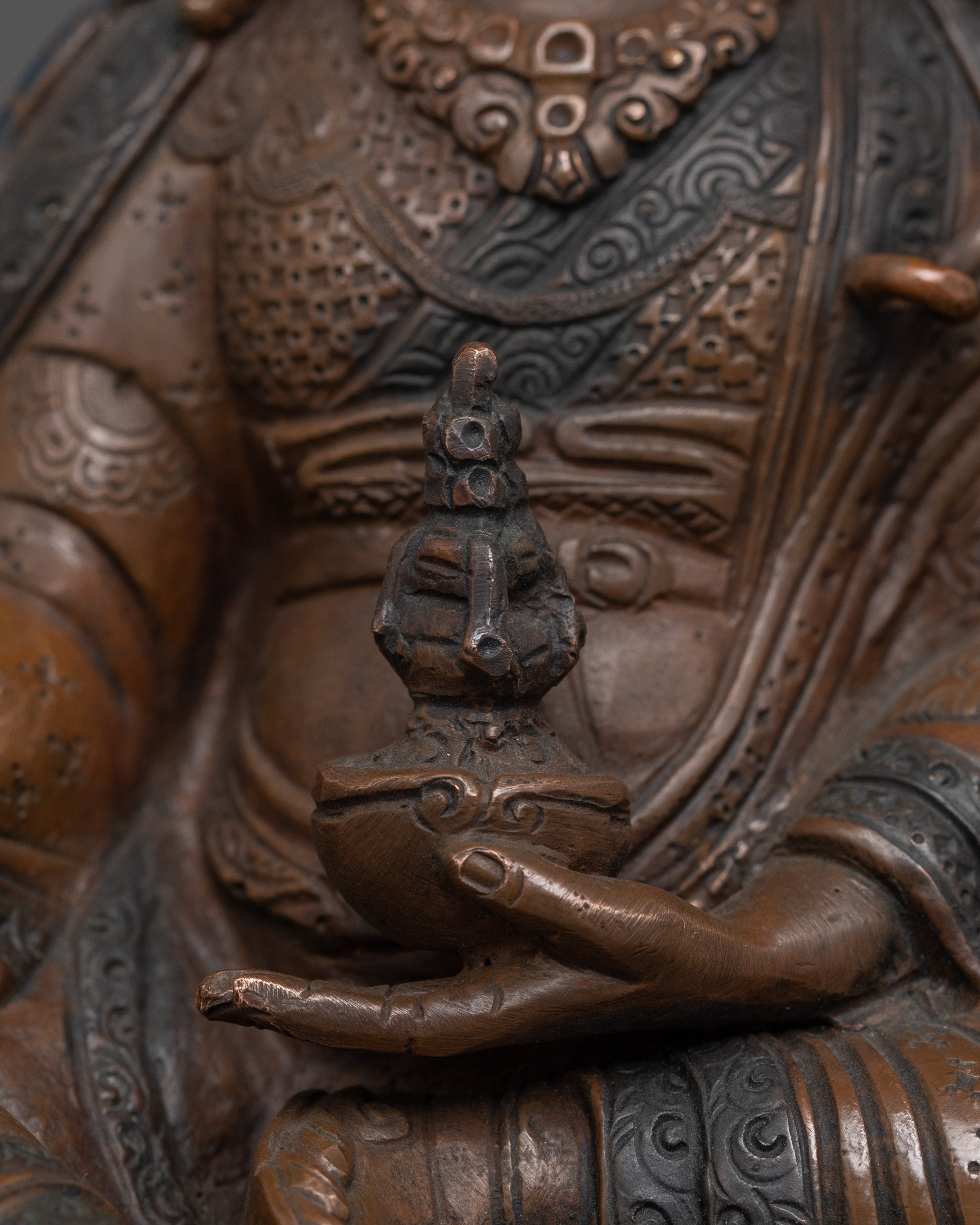 Obstacle Remover Guru Rinpoche Statue | The Lotus-Born Master