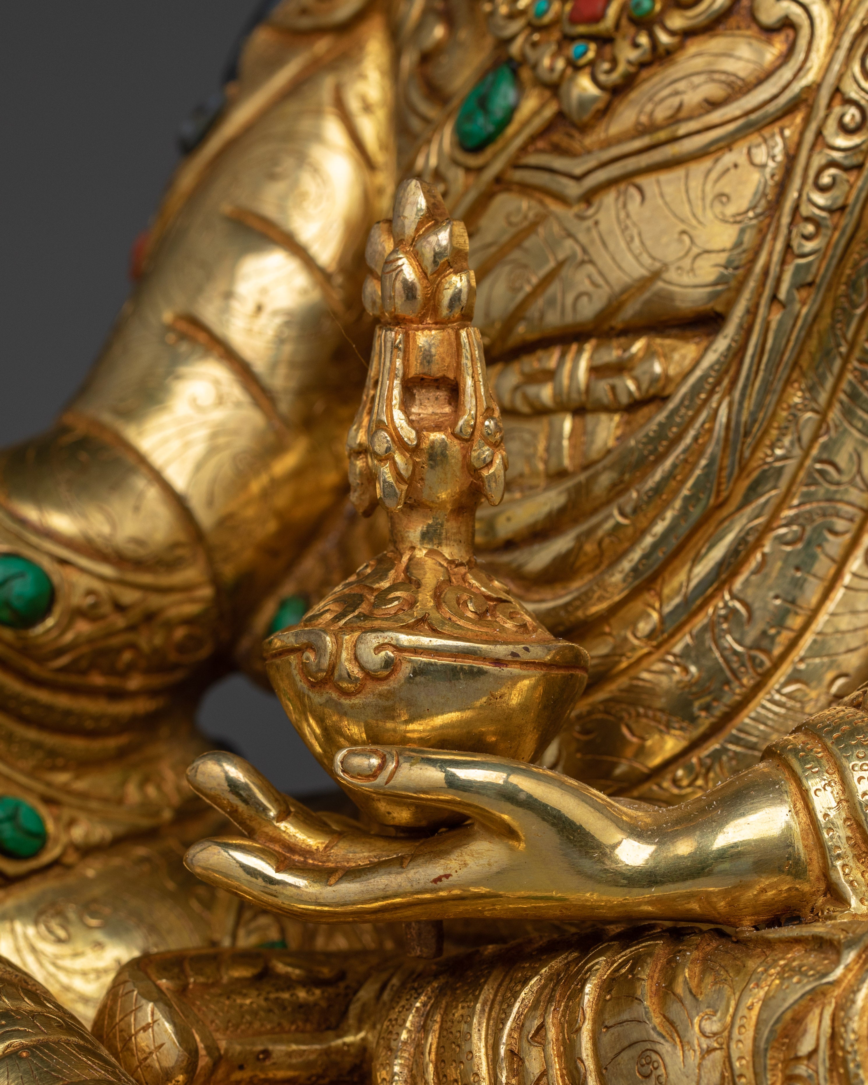 Spiritual Protector Guru Rinpoche Statue | The Tantric Sage of Himalayan Buddhism