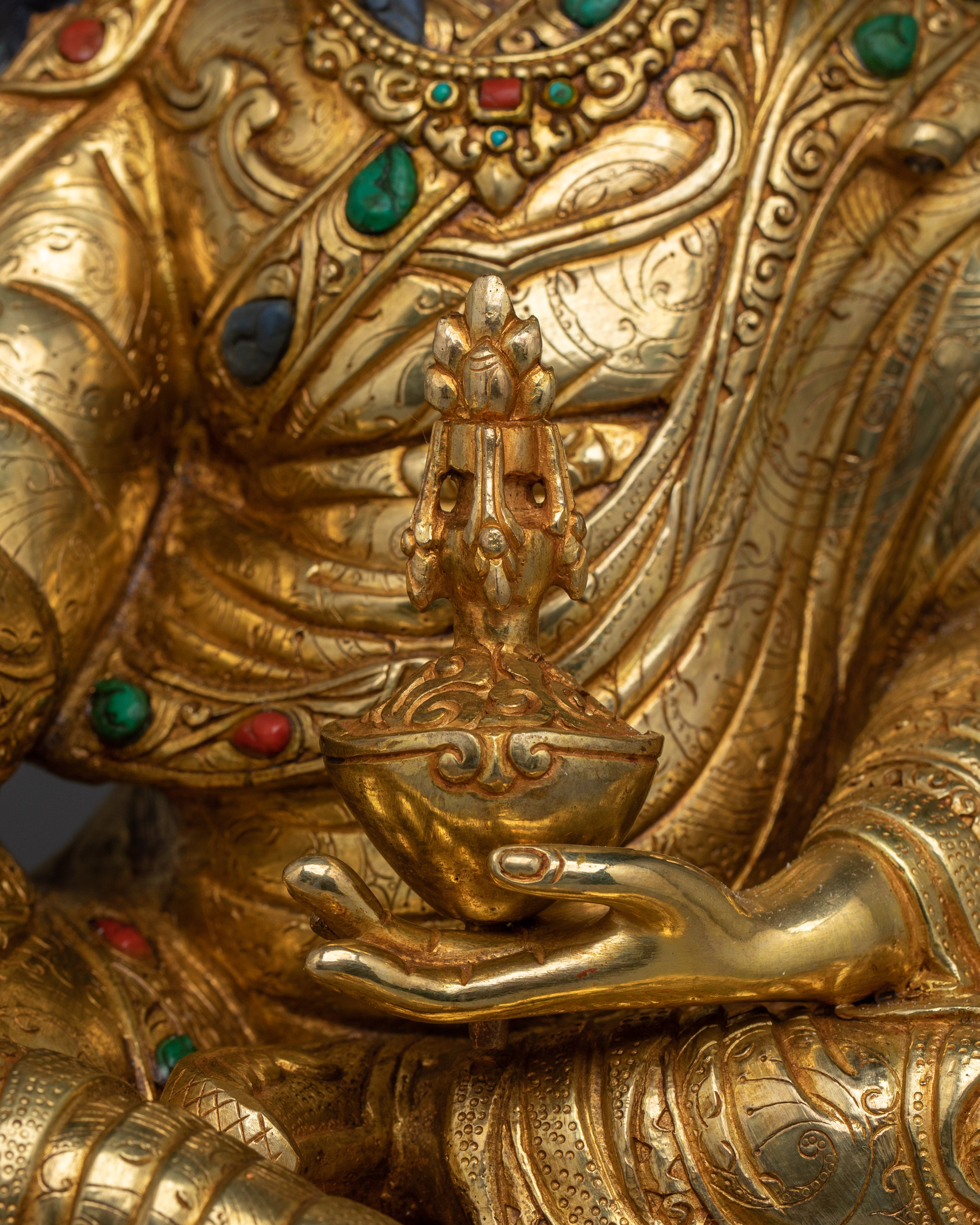 Spiritual Protector Guru Rinpoche Statue | The Tantric Sage of Himalayan Buddhism