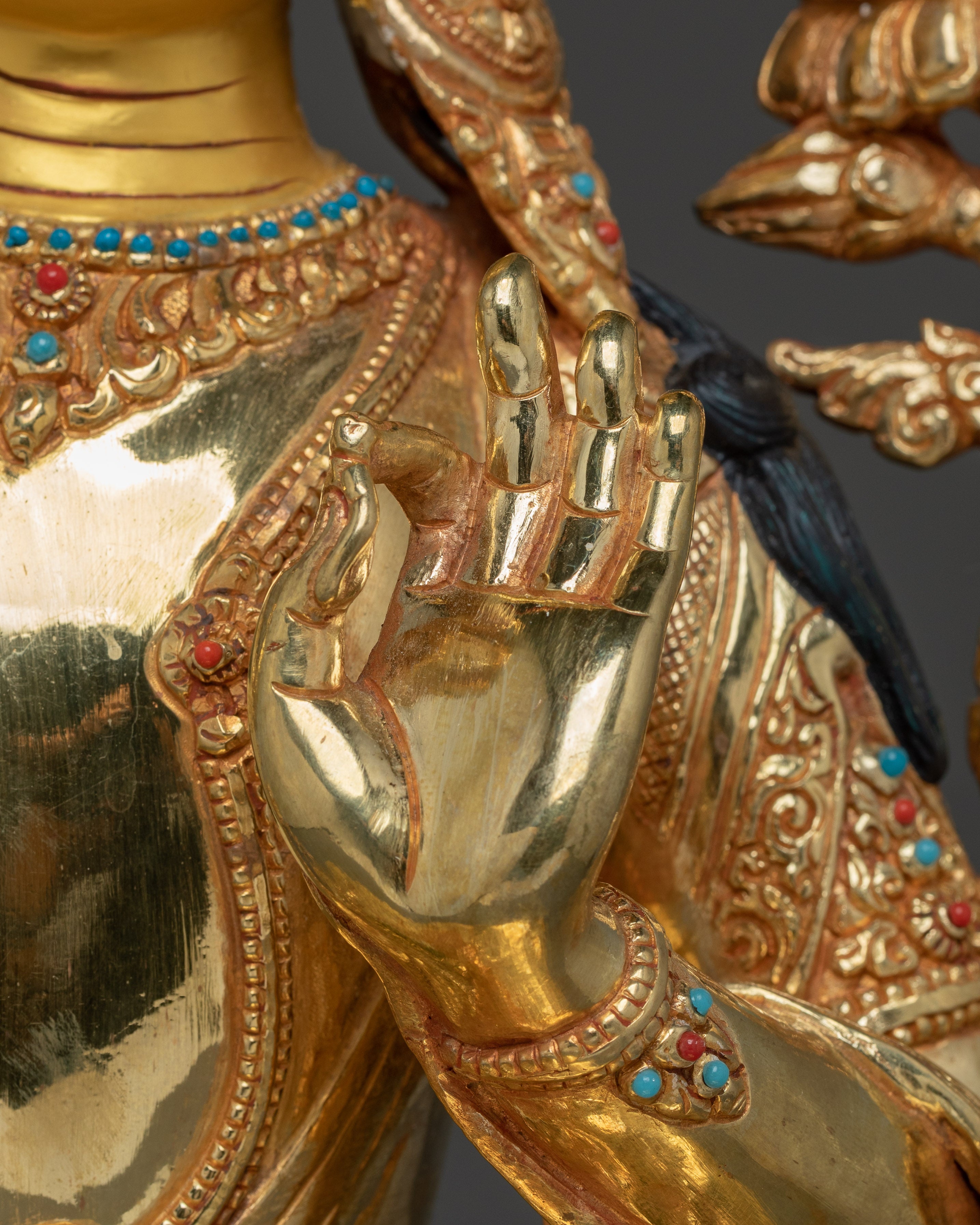 Supreme Wisdom Mañjughoṣa Statue | Also known as Manjushri