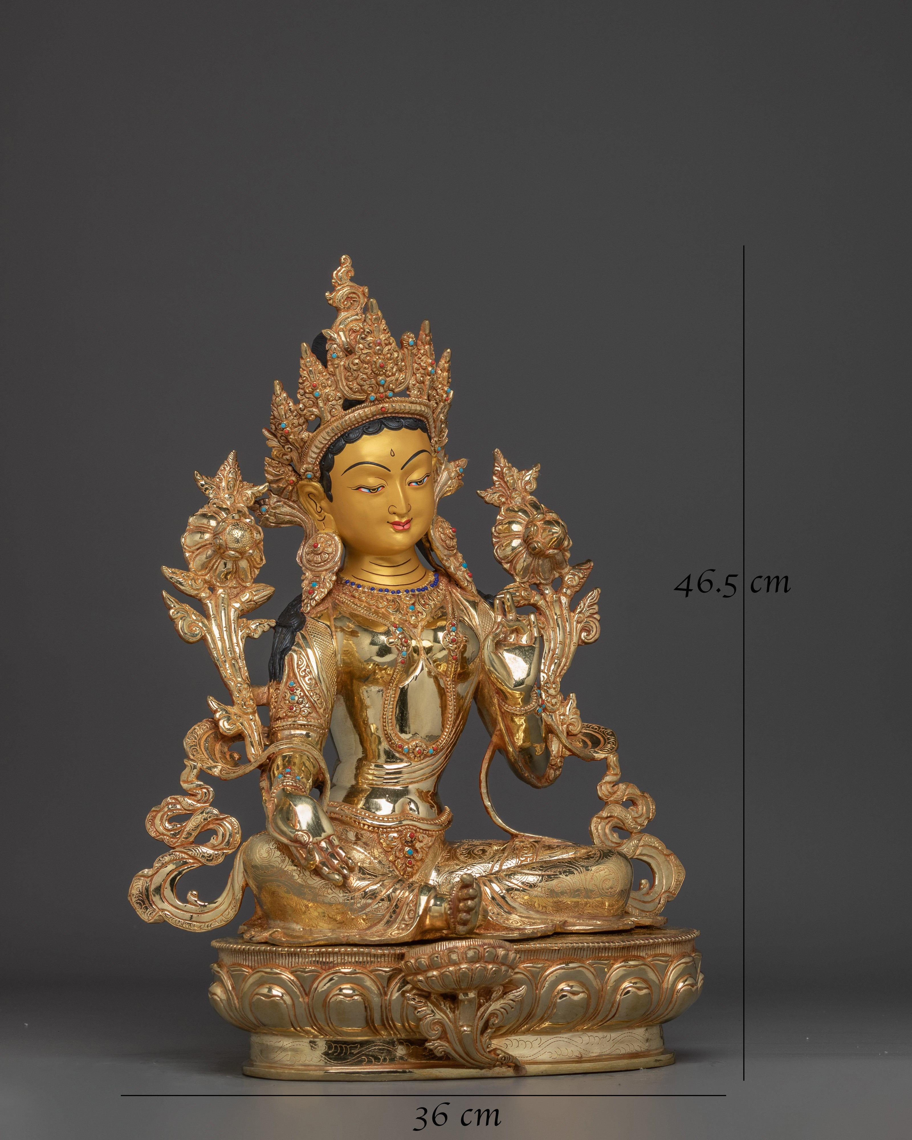 youthful-energy-of-green-tara