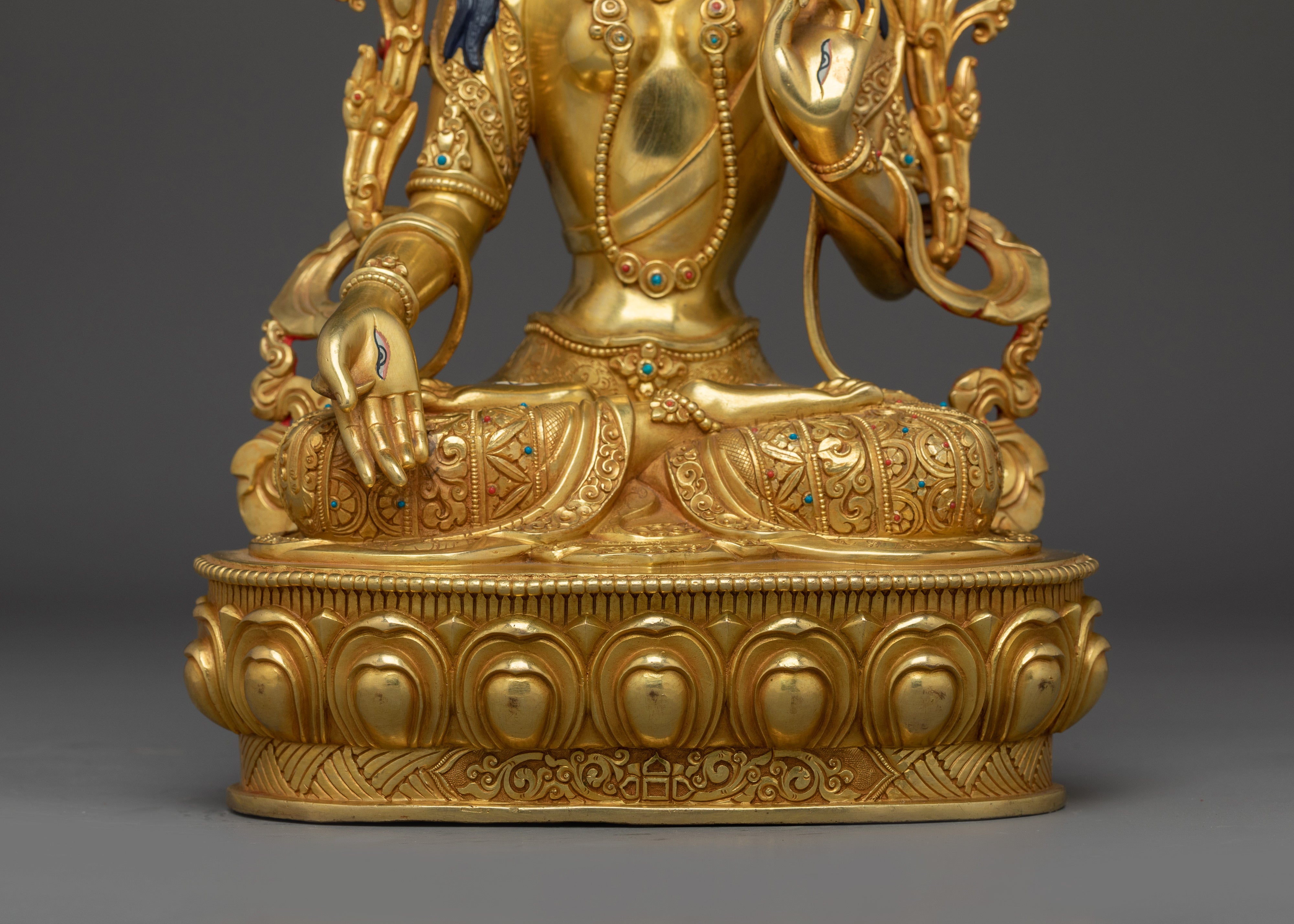 Serene Wisdom Deity White Tara | Enlightenment Symbol