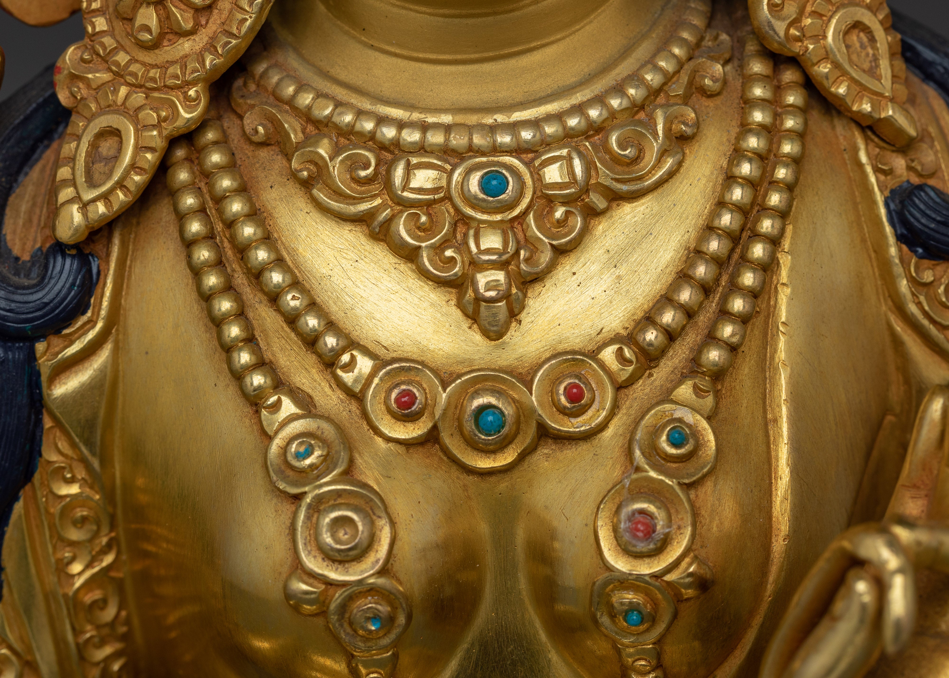 Serene Wisdom Deity White Tara | Enlightenment Symbol