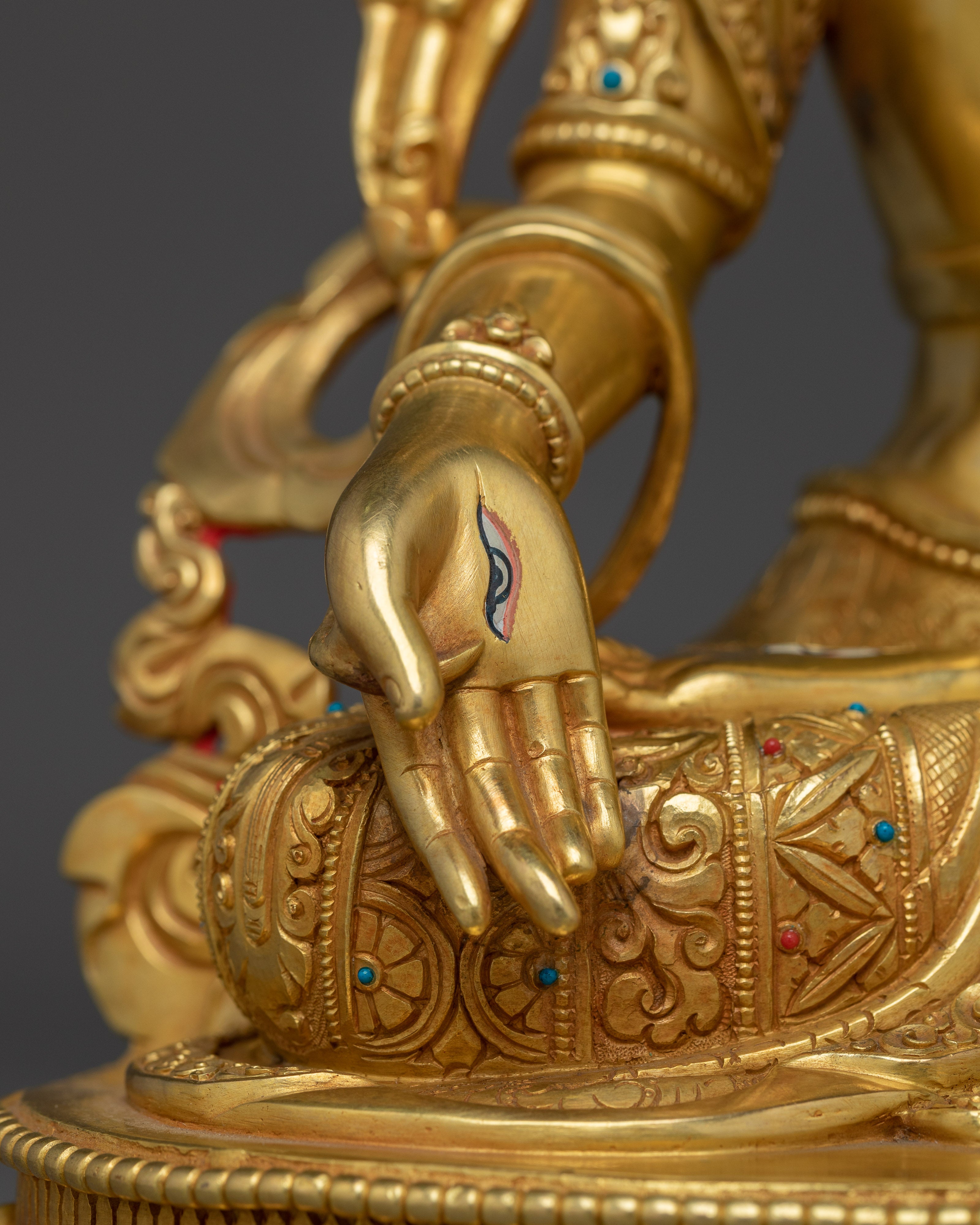 Serene Wisdom Deity White Tara | Enlightenment Symbol