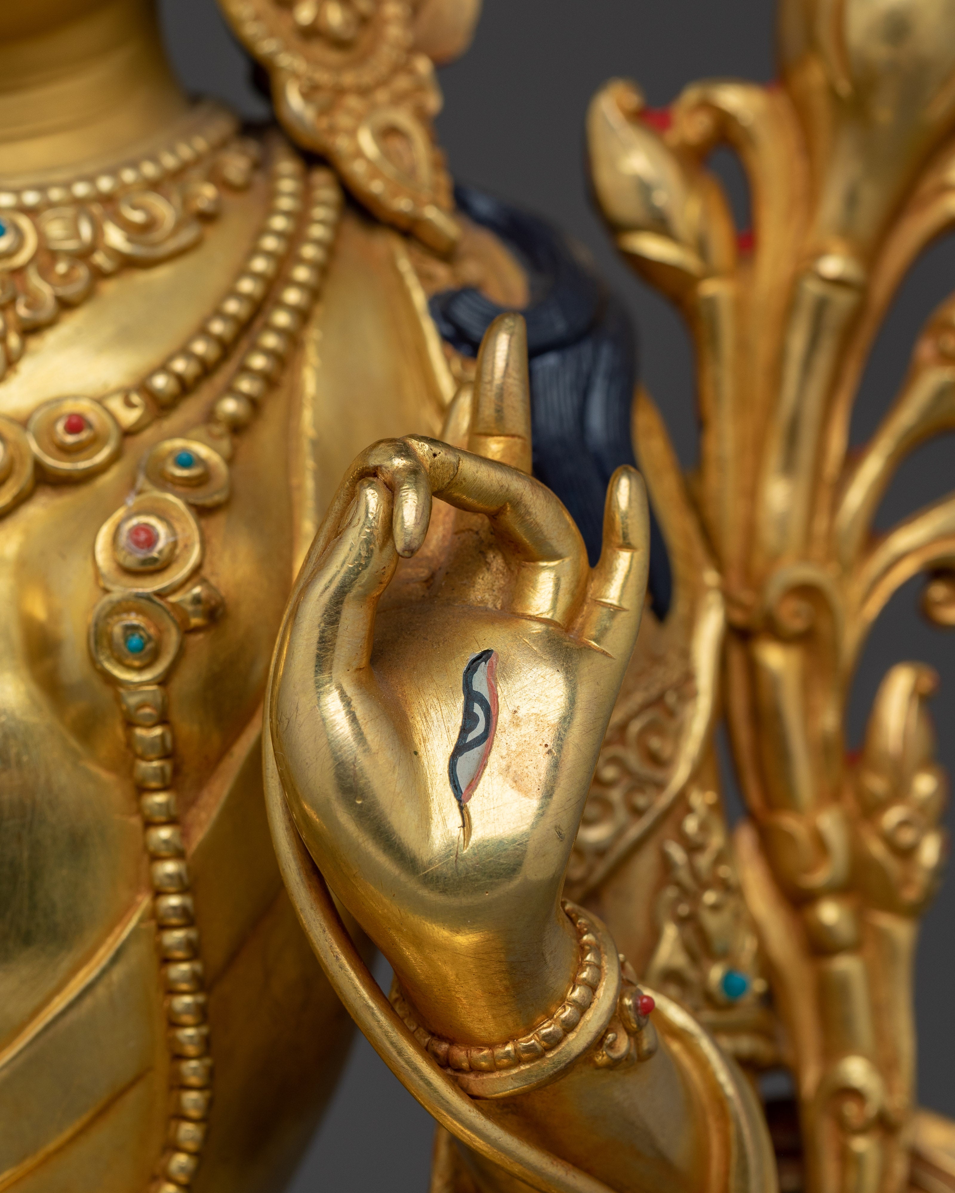 Serene Wisdom Deity White Tara | Enlightenment Symbol