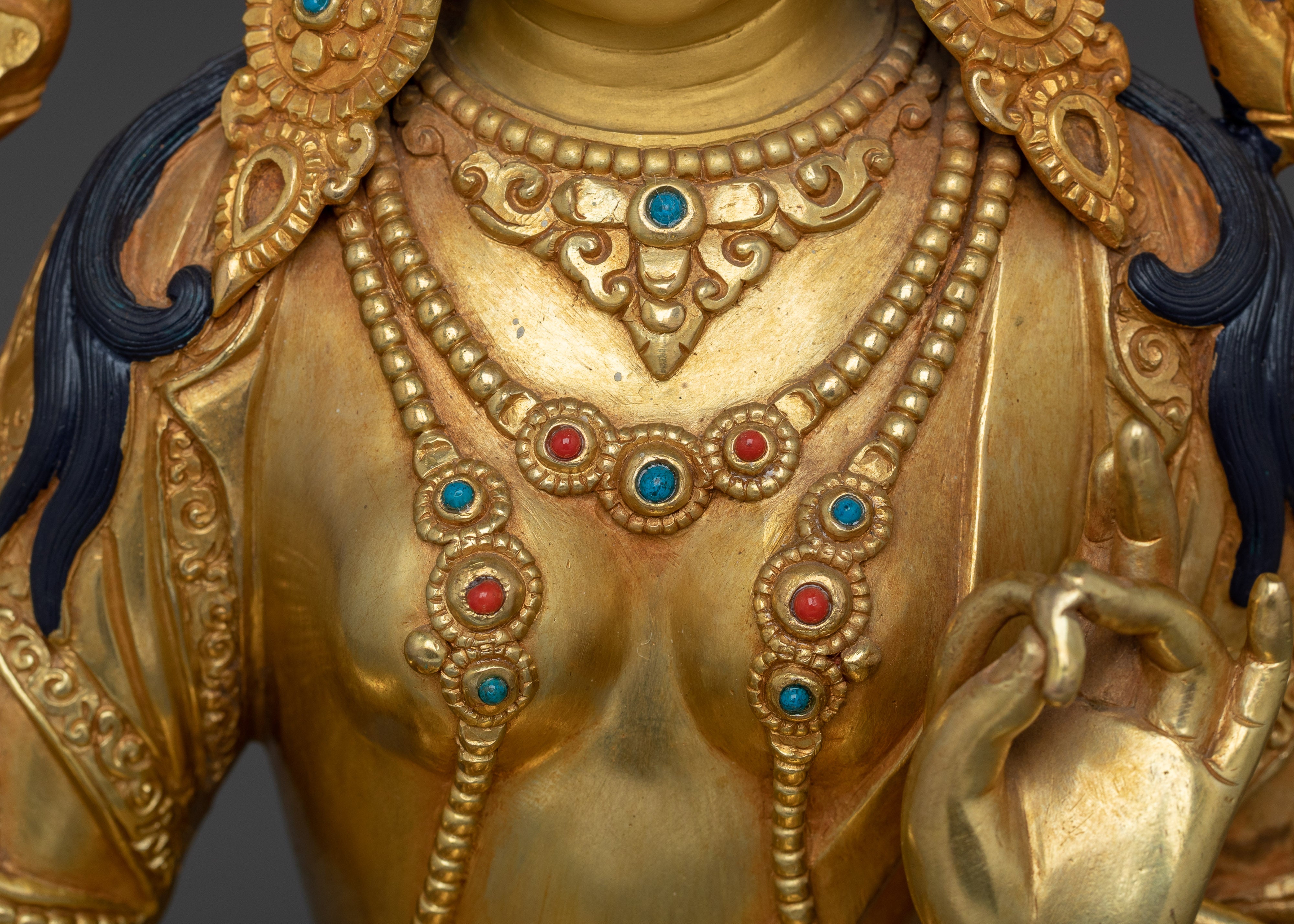 Goddess of Protection Green Tara Statue | Feminine Energy and Healing