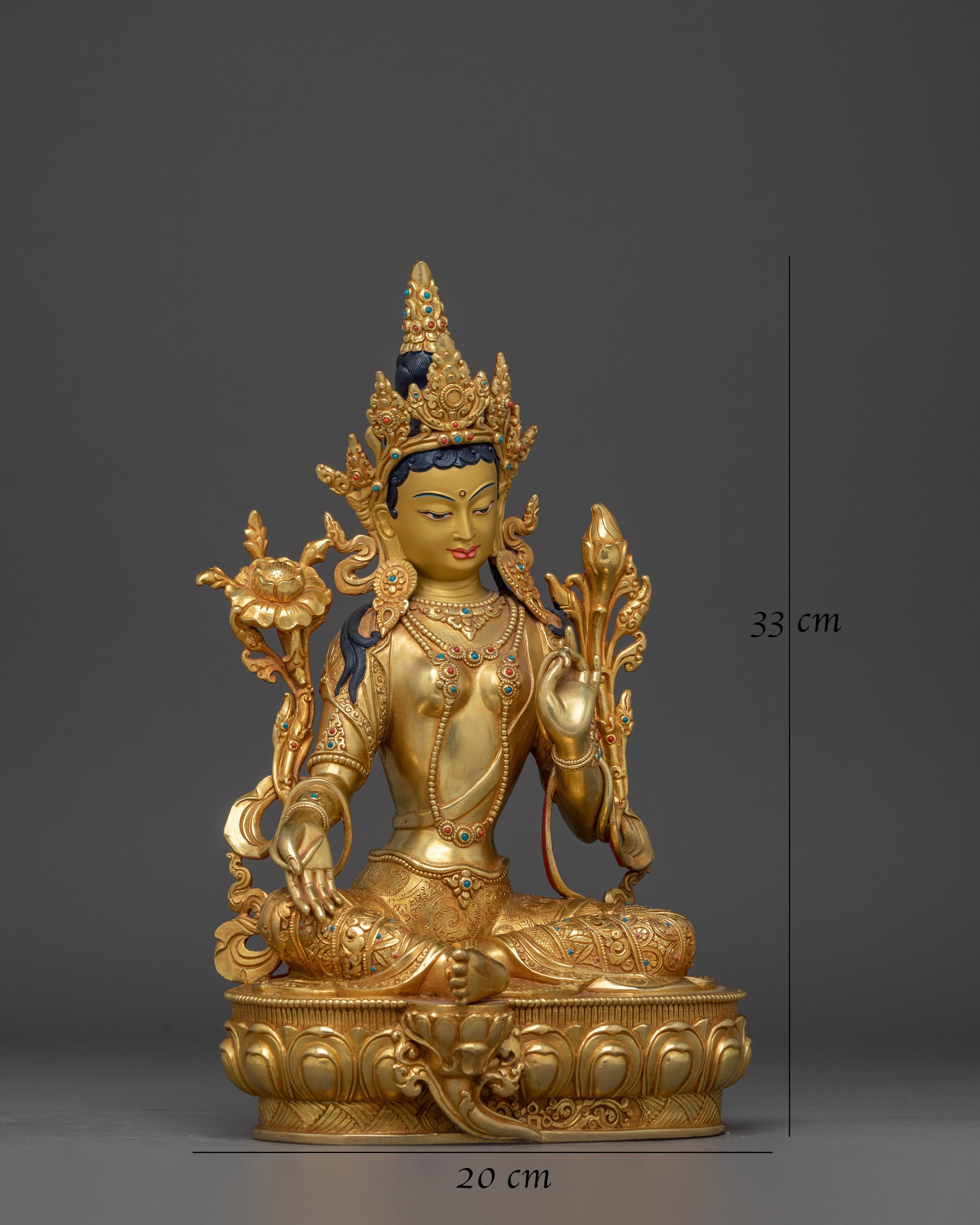 goddess-of-protection-green-tara-statue
