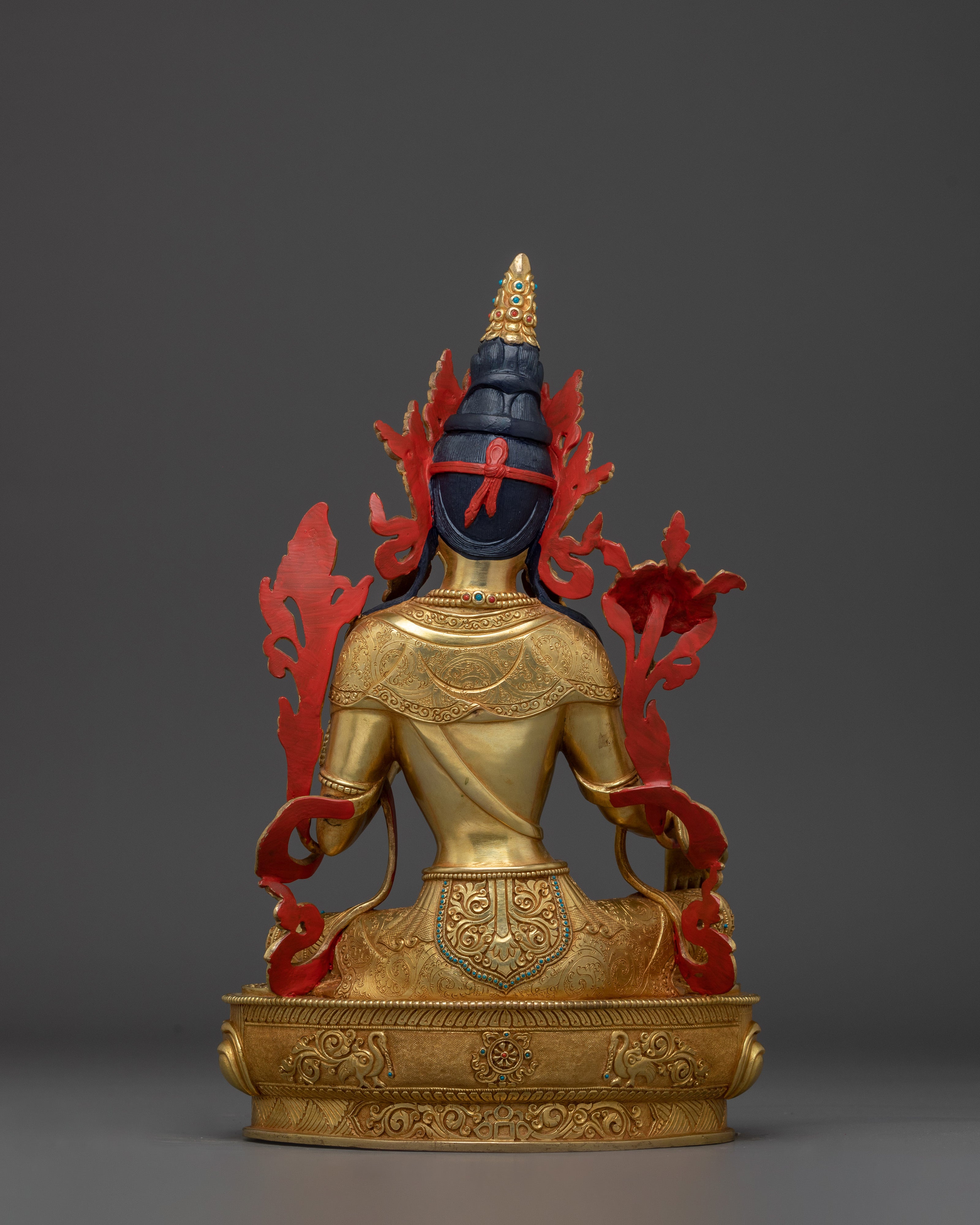 Goddess of Protection Green Tara Statue | Feminine Energy and Healing