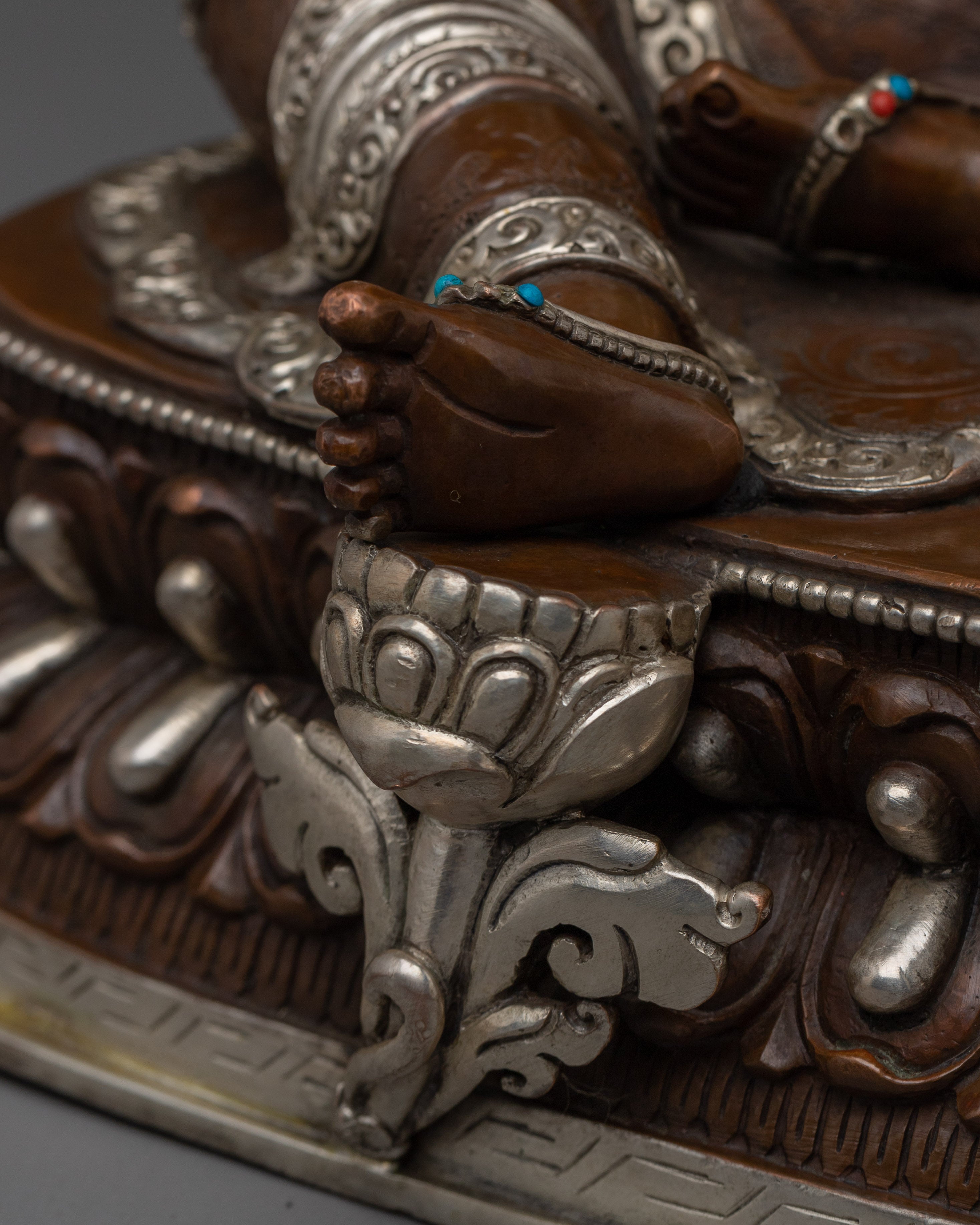 Religious Statue of Green Tara | Shyama Tara - Swift Action Deity