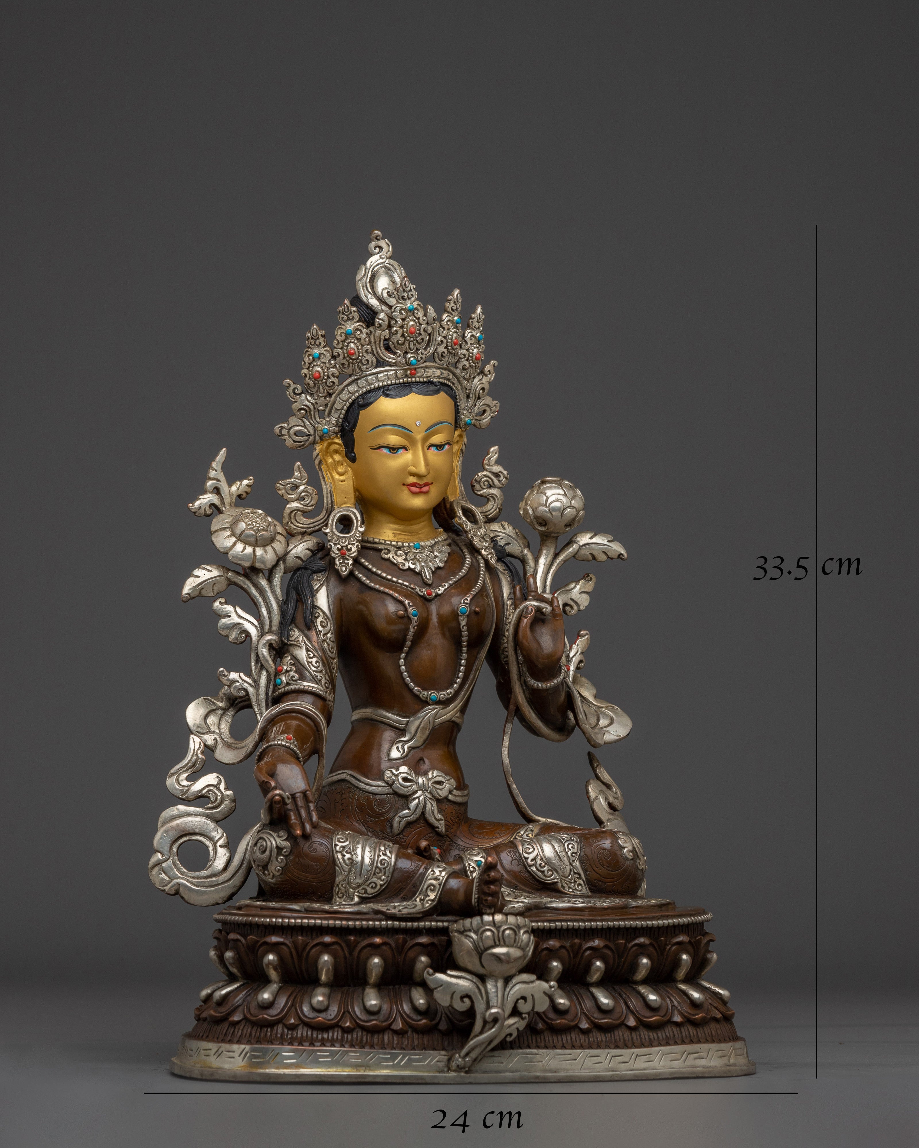 religious-statue-of-green-tara