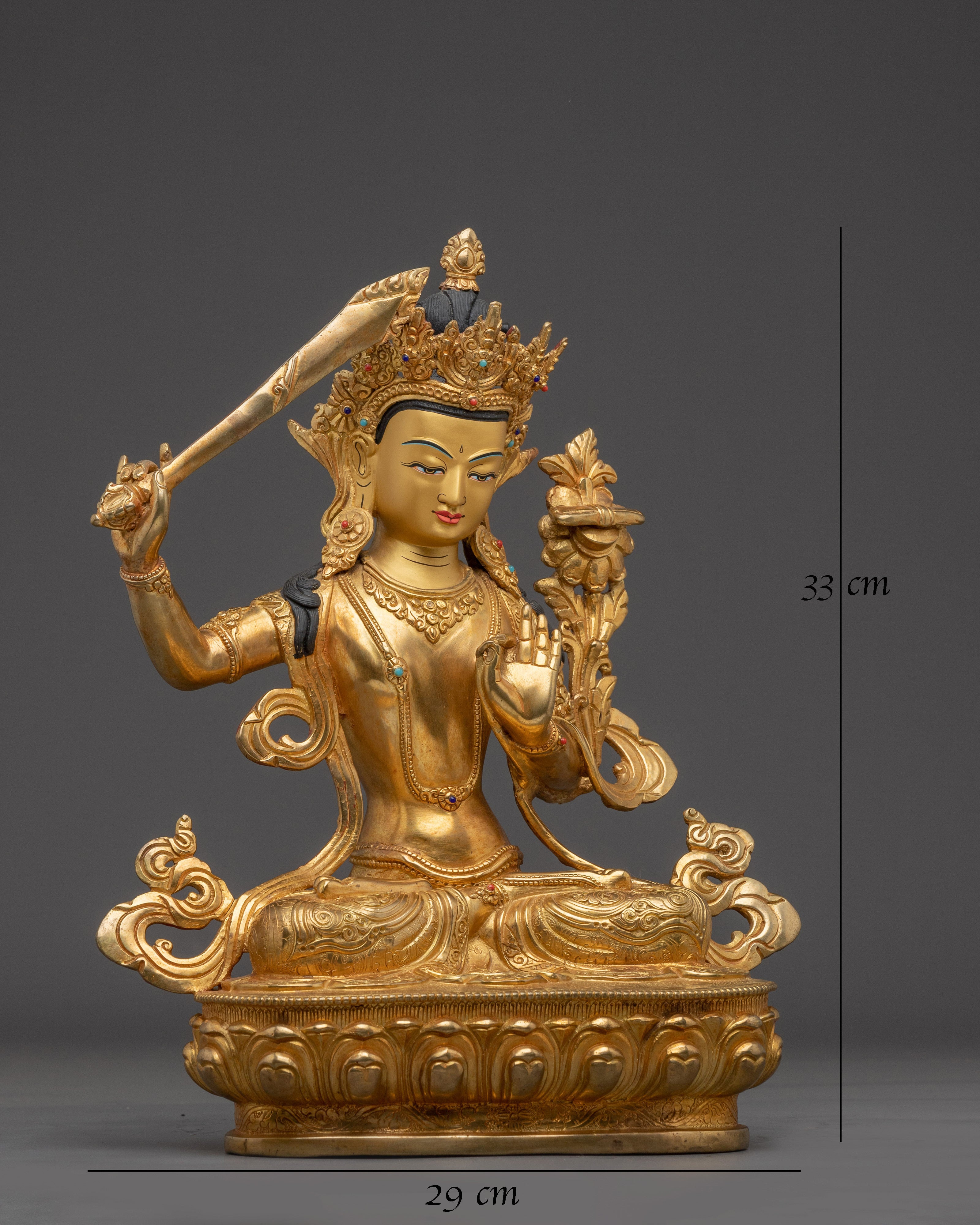 handmade-figurine-of-manjushri