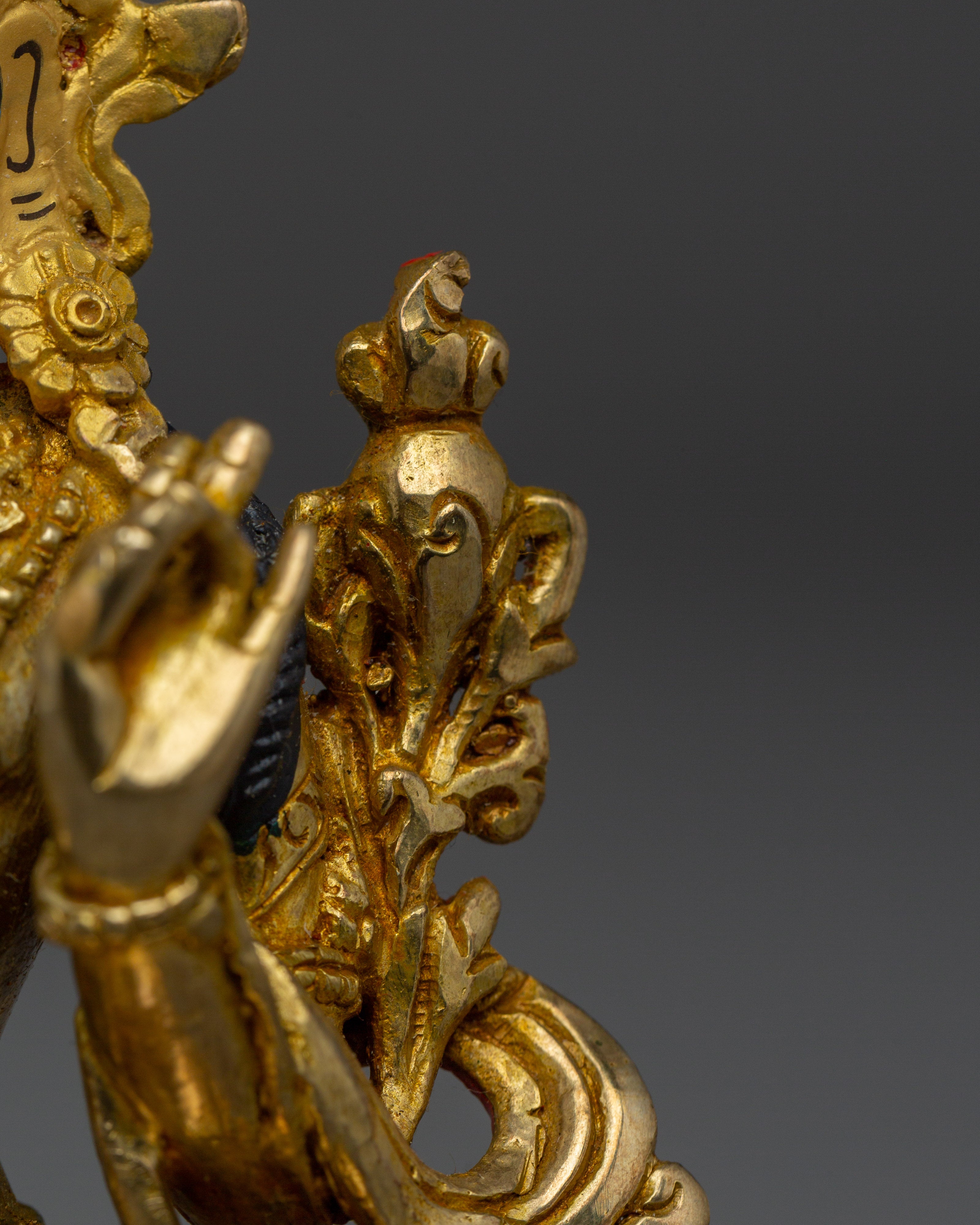 Serene Green Tara Handcrafted Statue | Himalayan Buddhist Artwork