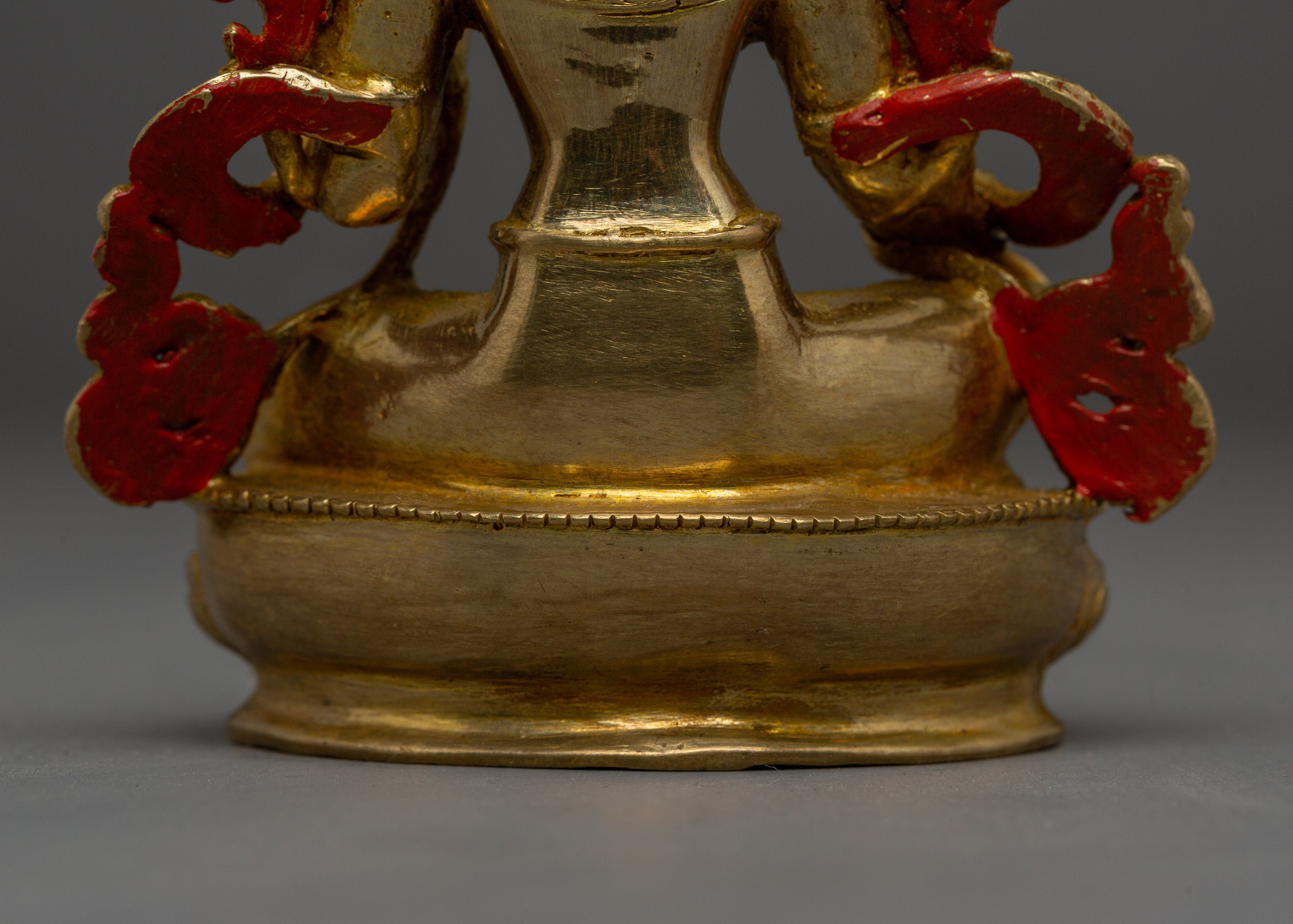 Serene Green Tara Handcrafted Statue | Himalayan Buddhist Artwork