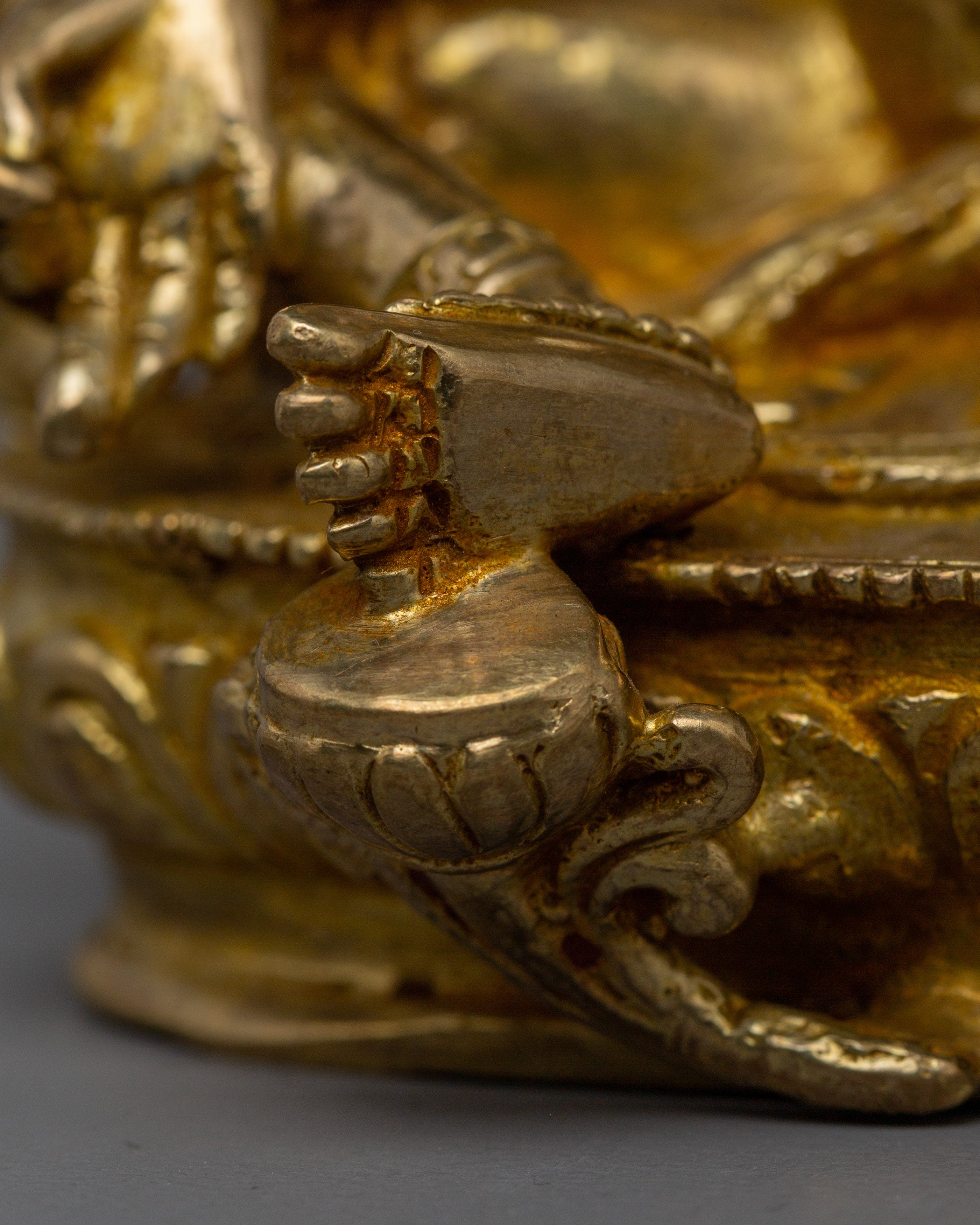 Serene Green Tara Handcrafted Statue | Himalayan Buddhist Artwork