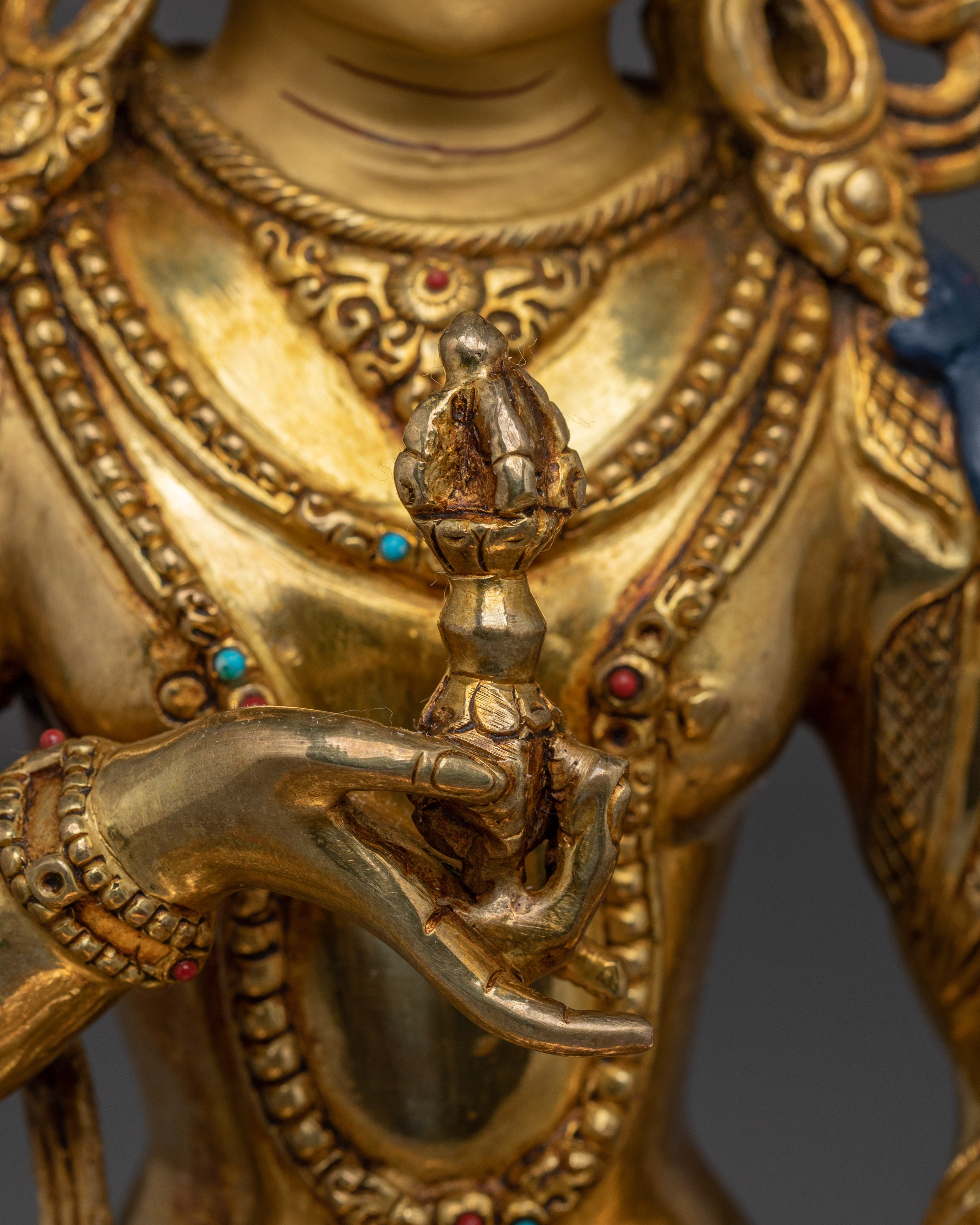 Peaceful Dorje Sempa Statue | Also known as Vajrasattva