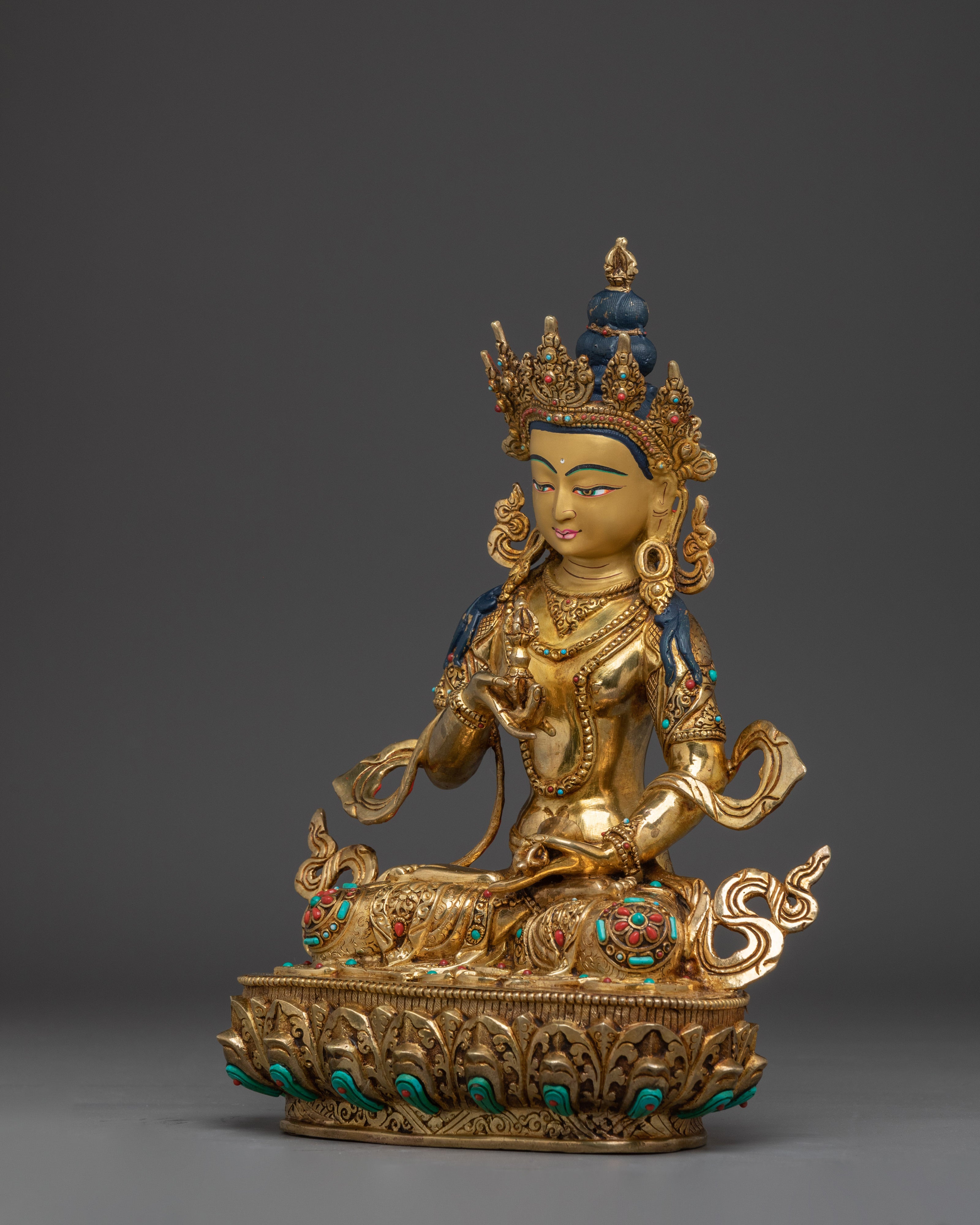 Peaceful Dorje Sempa Statue | Also known as Vajrasattva