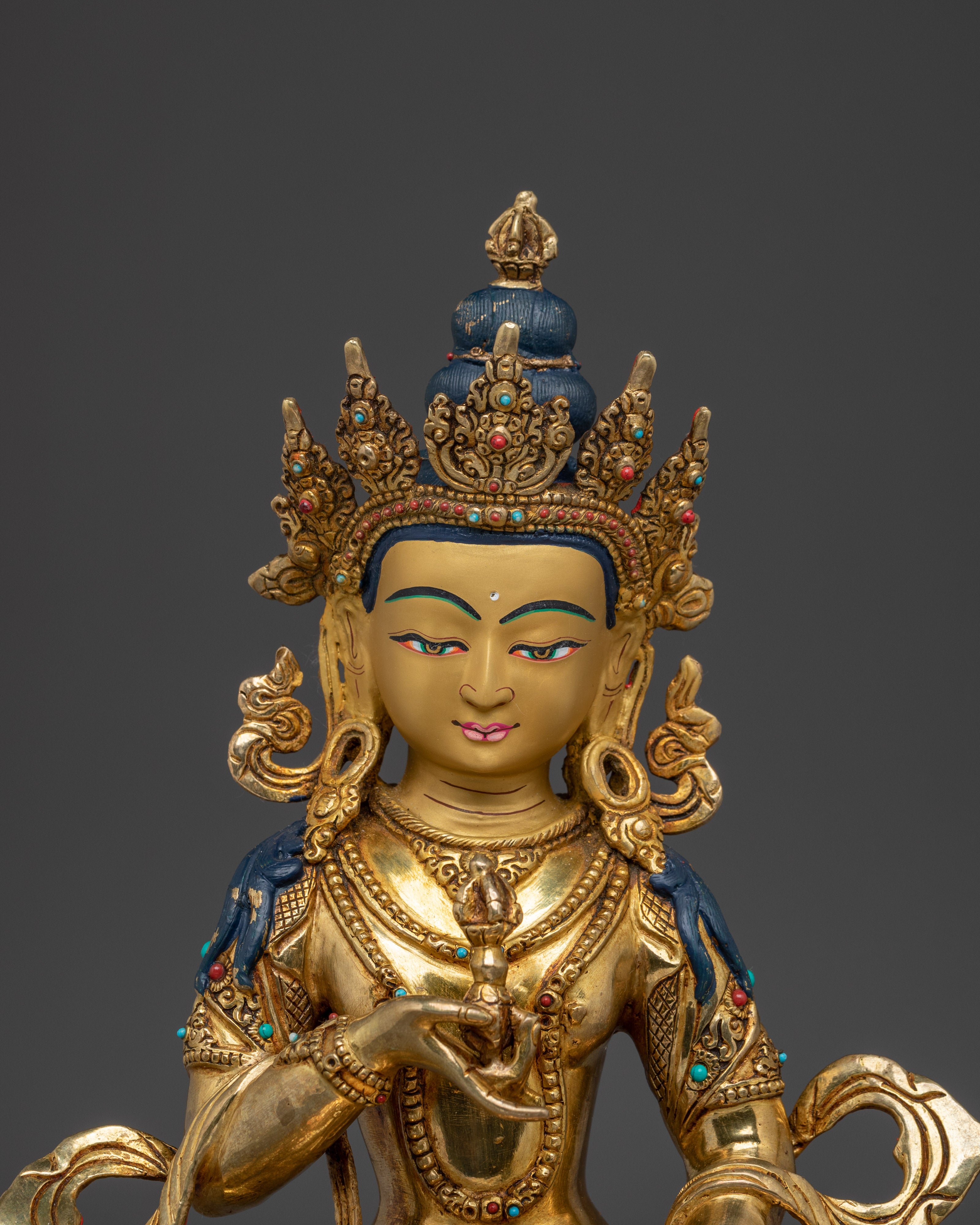 Peaceful Dorje Sempa Statue | Also known as Vajrasattva