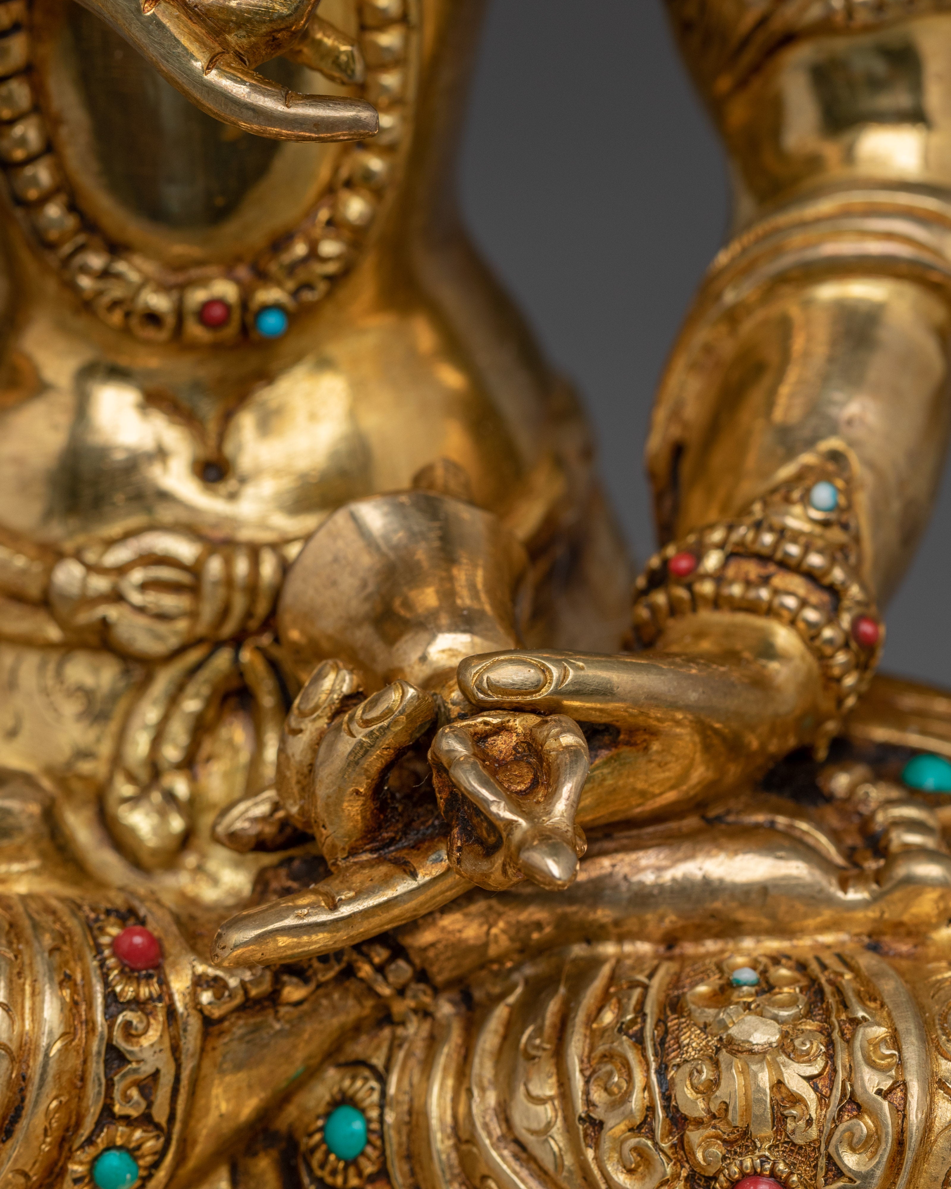 Peaceful Dorje Sempa Statue | Also known as Vajrasattva