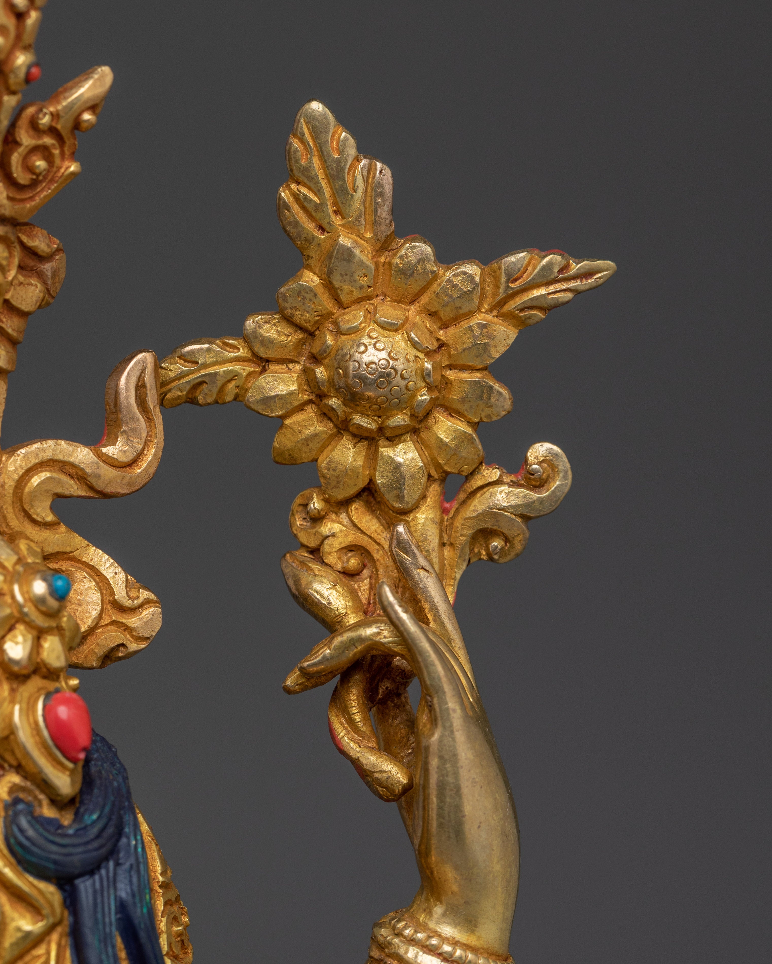 Handmade Avalokiteshvara Sculpture | Also known as Chenrezig