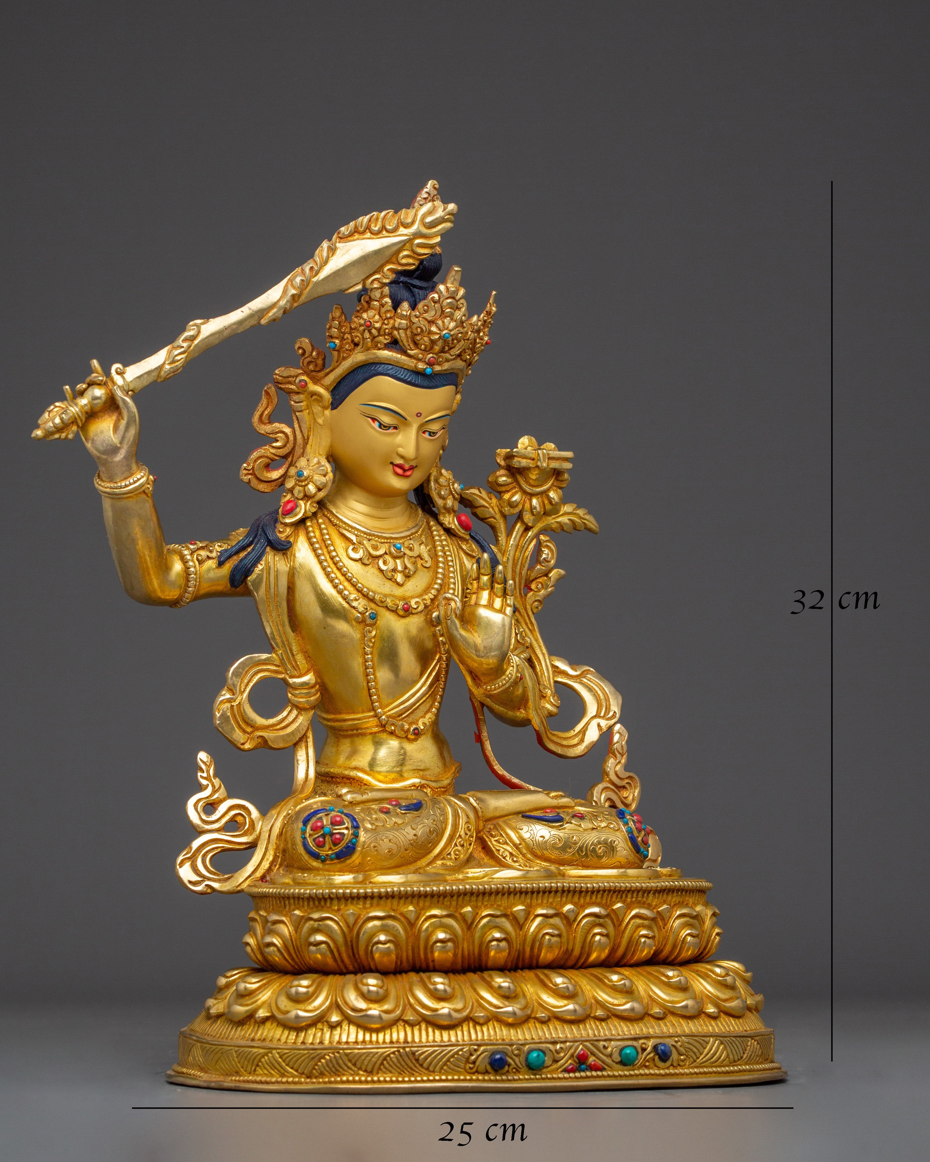path-of-wisdom-with-manjushri-statue