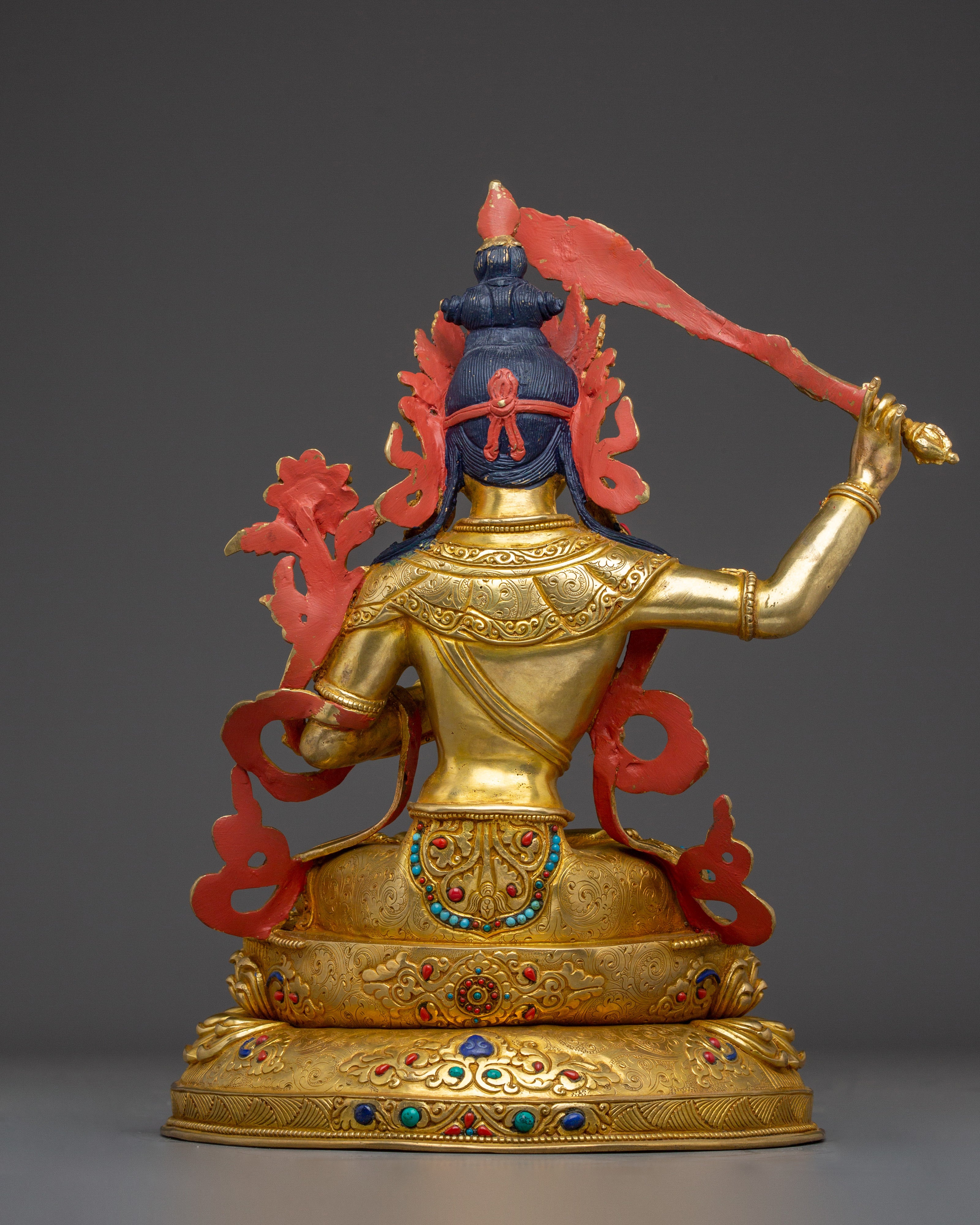Path of Wisdom with Manjushri Statue | Symbol of Transcendent Insight