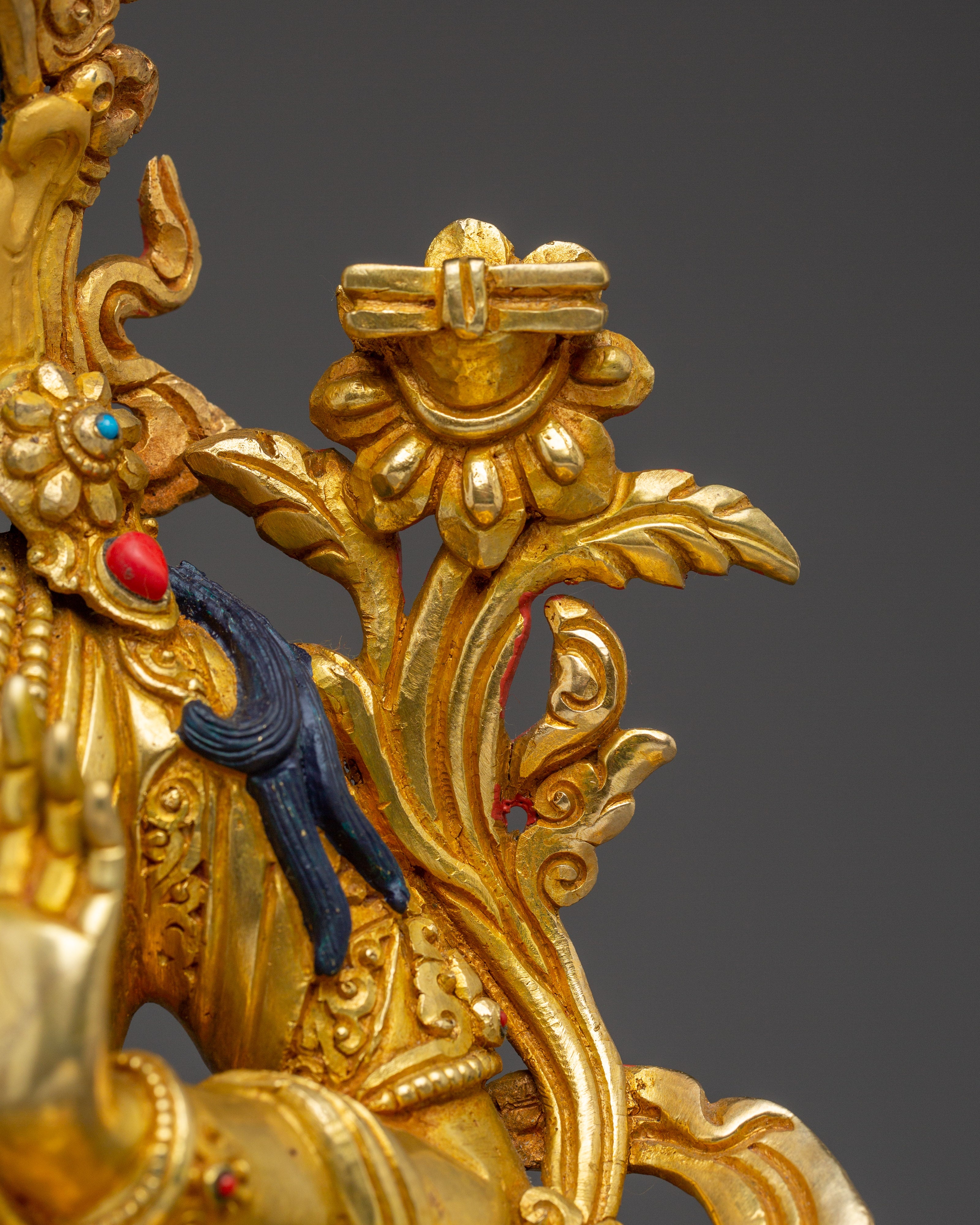 Path of Wisdom with Manjushri Statue | Symbol of Transcendent Insight