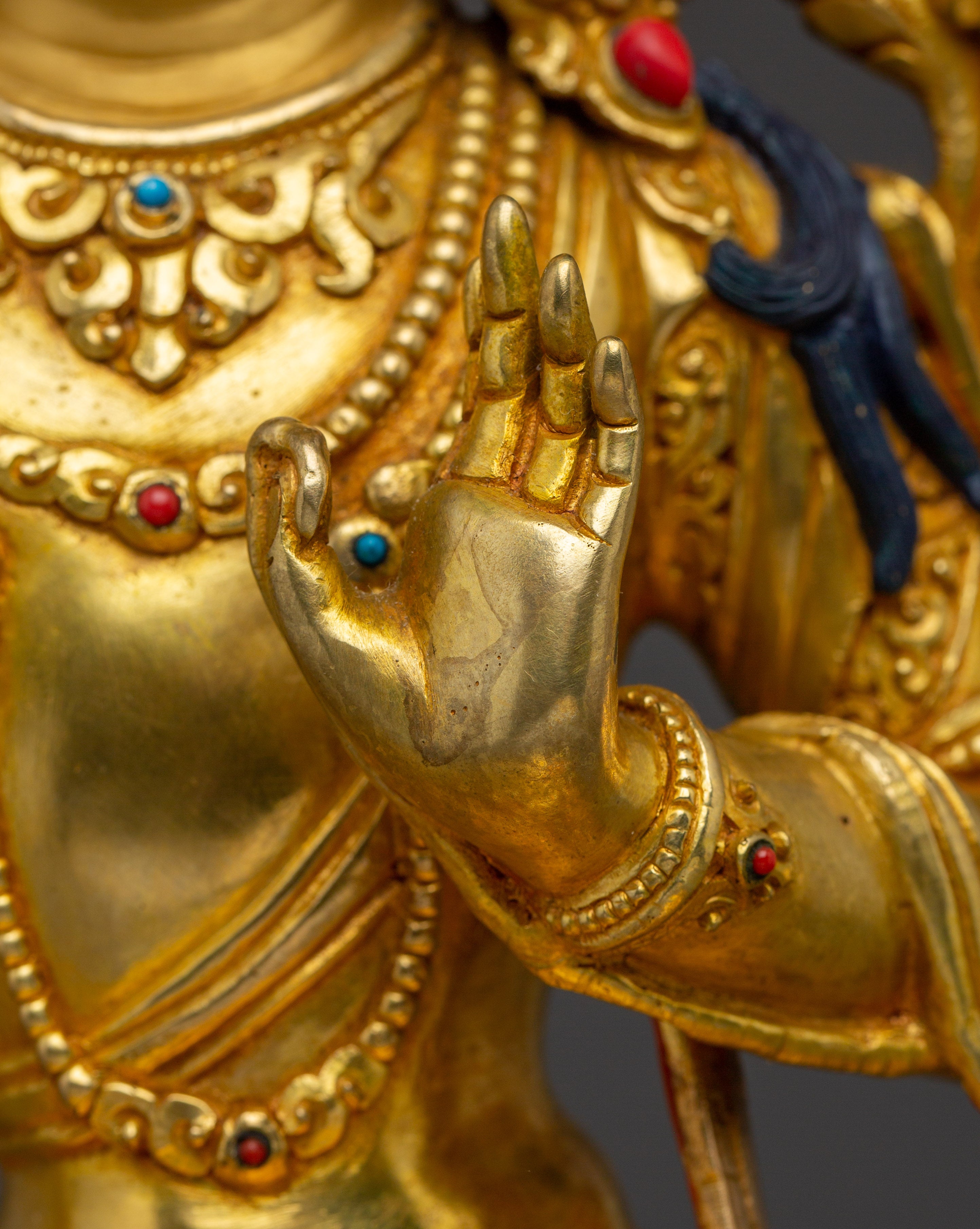 Path of Wisdom with Manjushri Statue | Symbol of Transcendent Insight