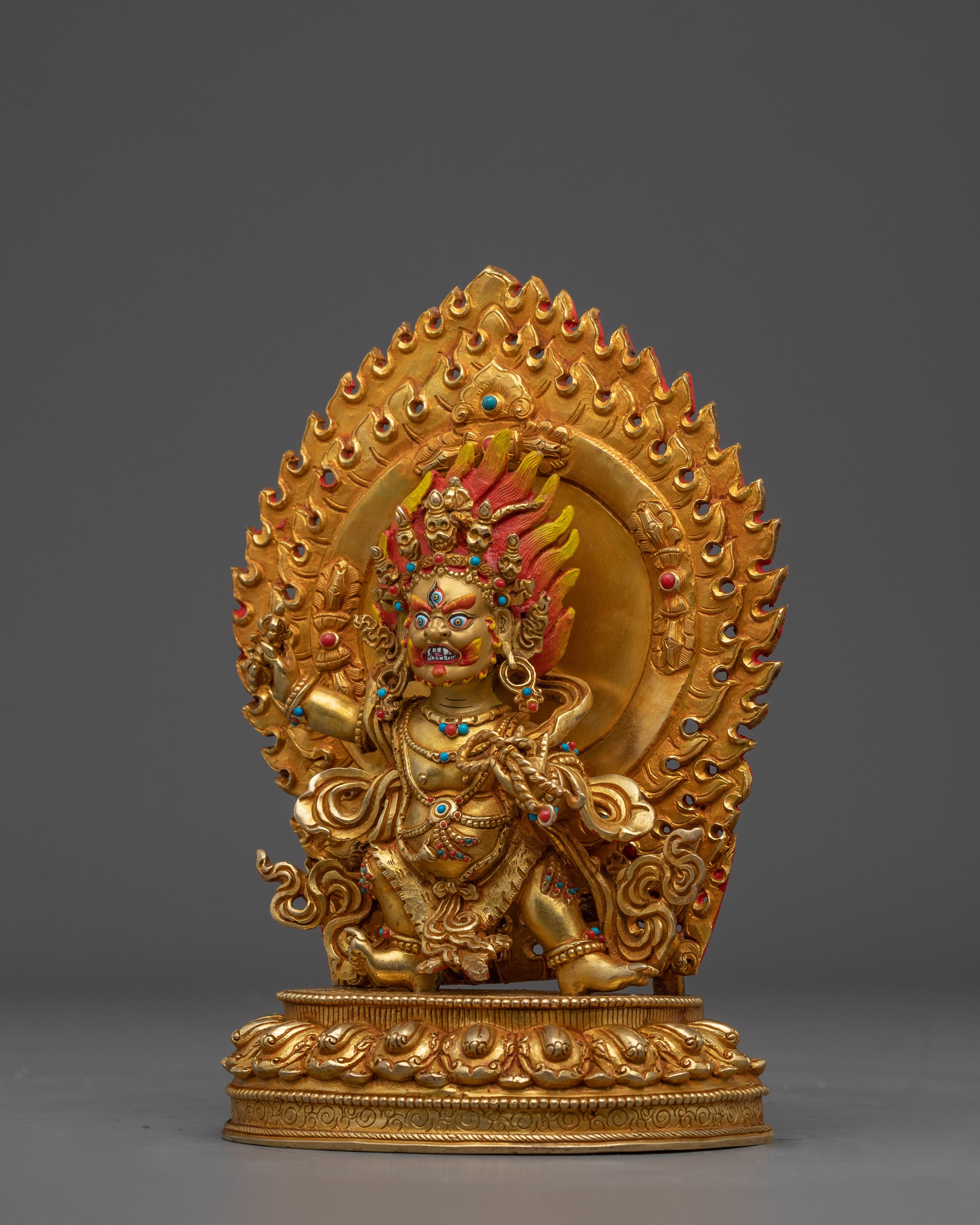 Buddhist Bodhisattva Vajrapani Statue | Dharma Guardian Deity