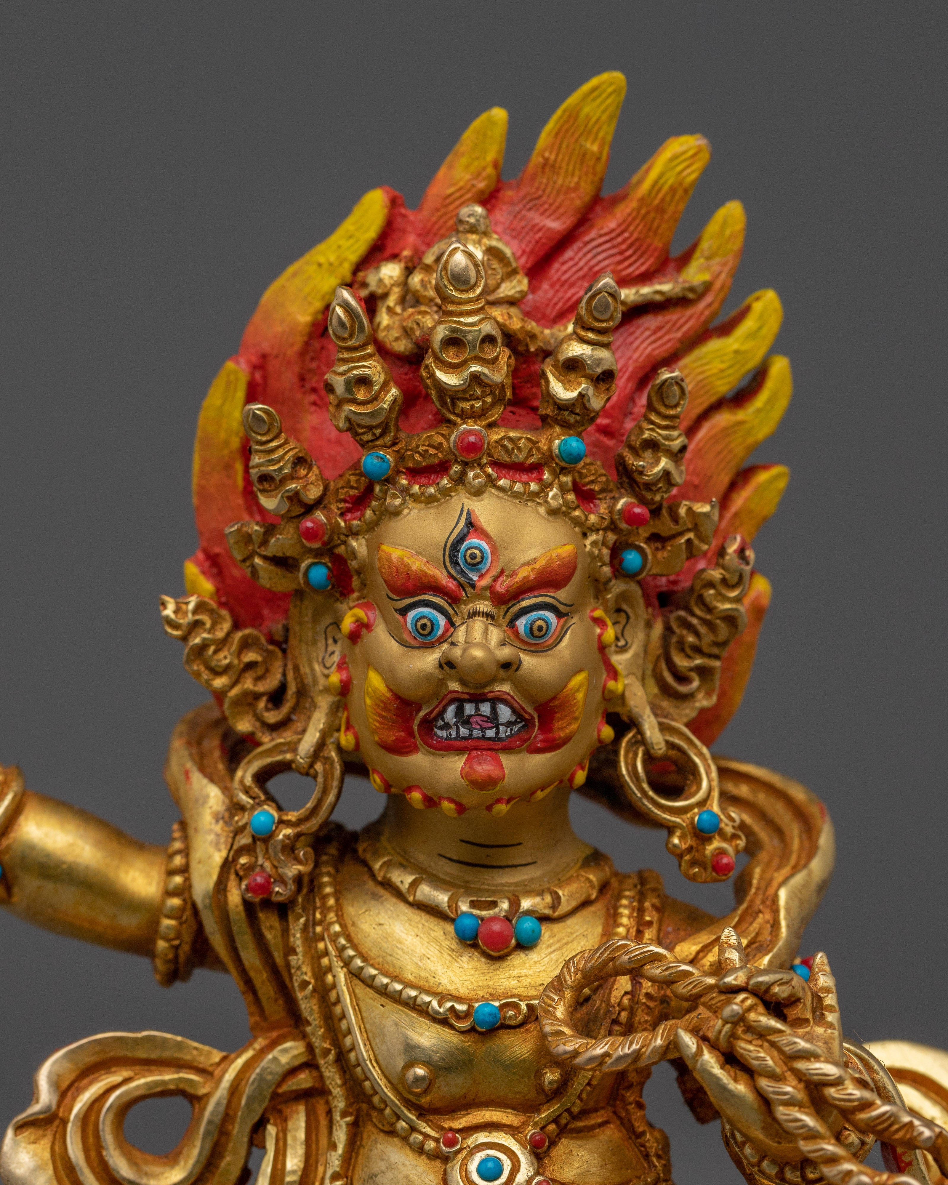 Buddhist Bodhisattva Vajrapani Statue | Dharma Guardian Deity