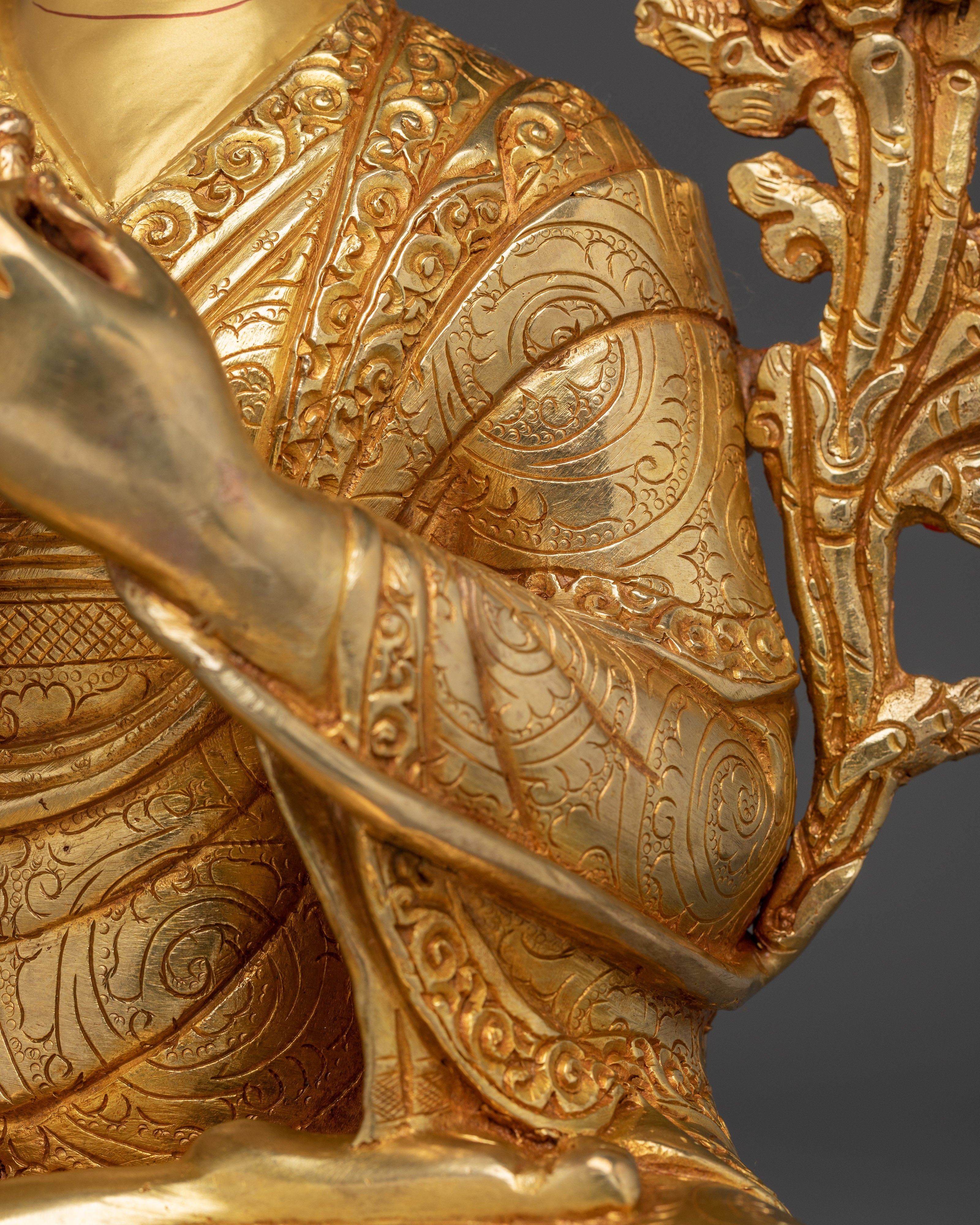 Tshongkhapa Statue Set | Tibetan Religious Philosopher and Disciples