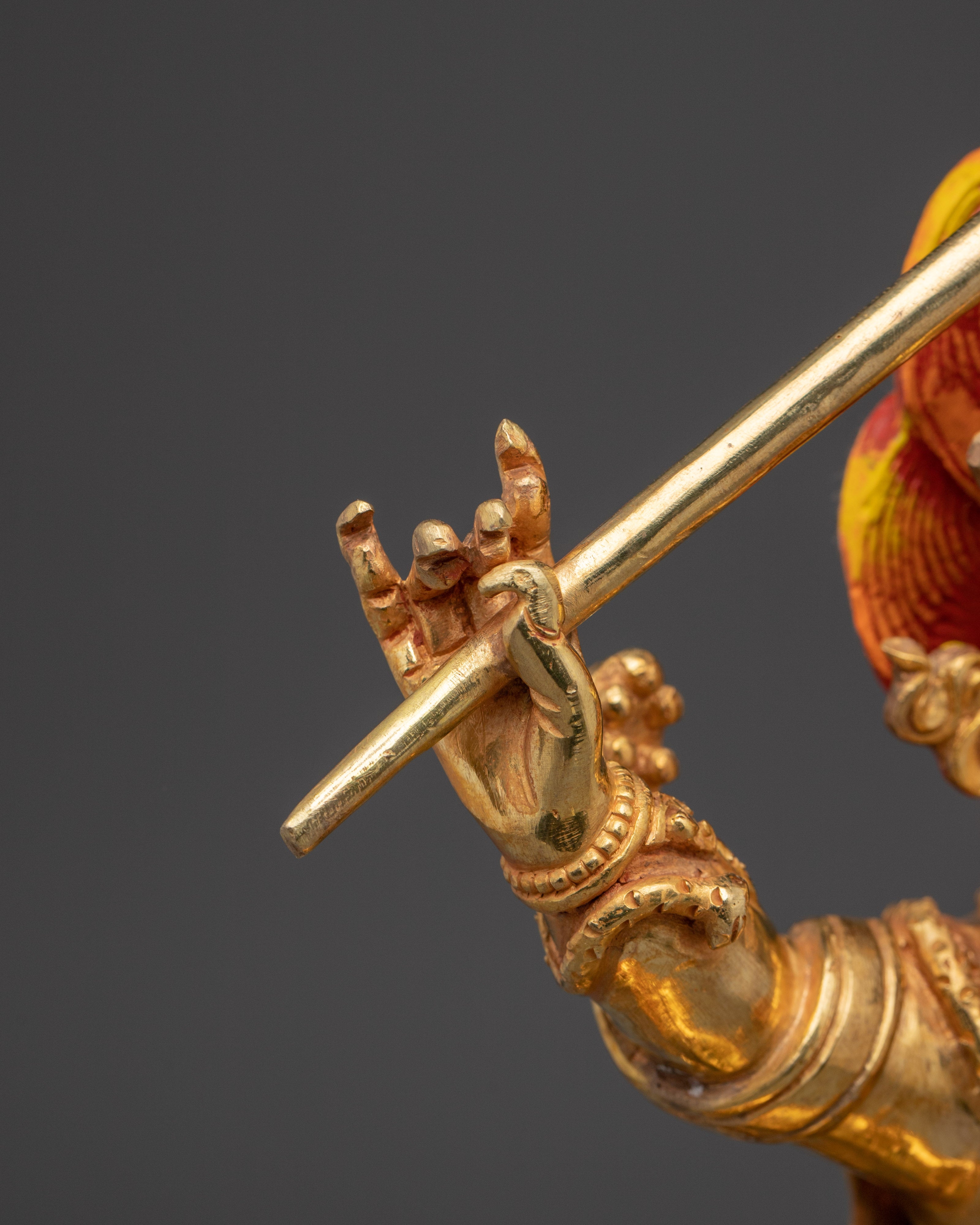 Lord Dandapani Sculpture | The Fierce Guardian of Dharma