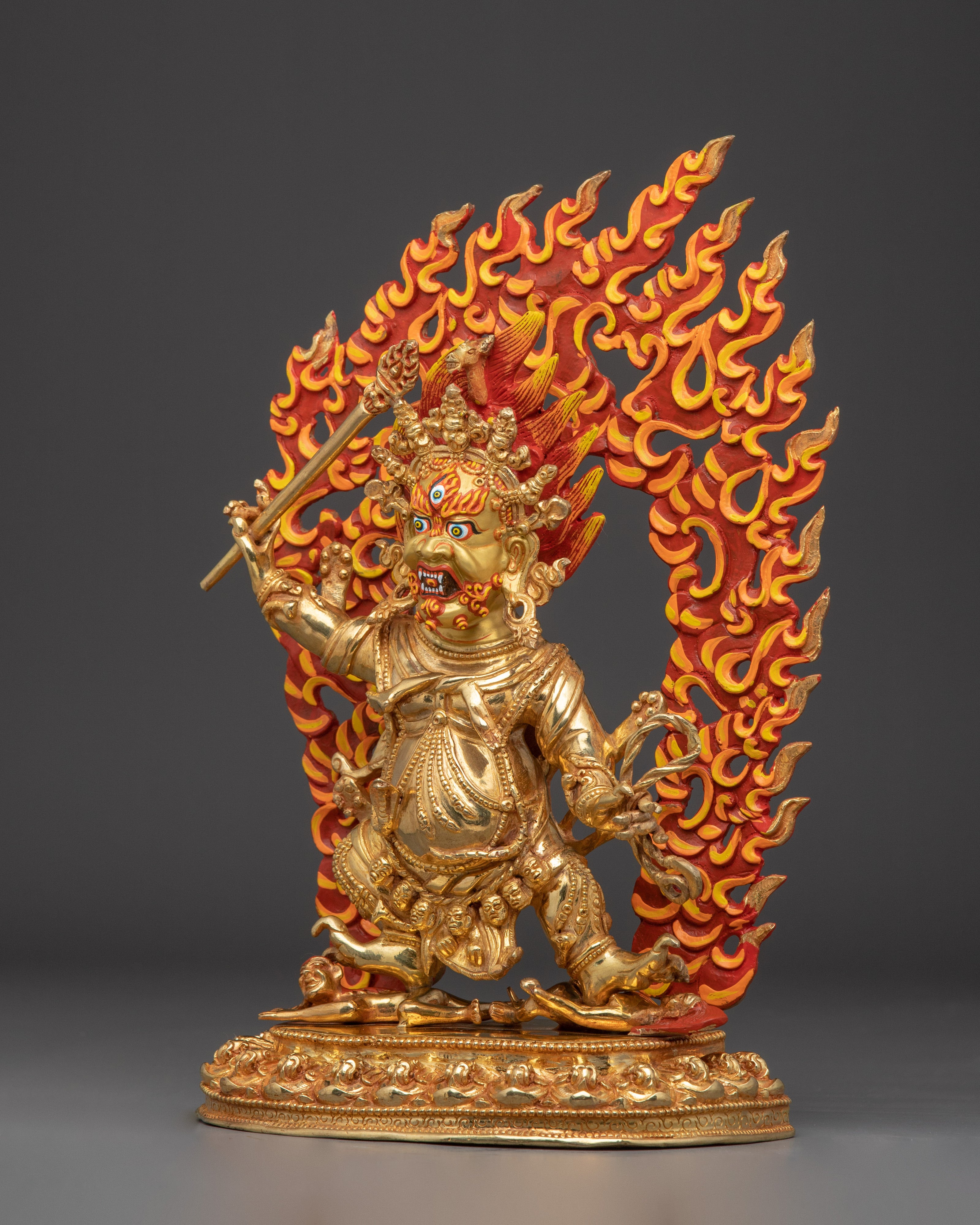 Lord Dandapani Sculpture | The Fierce Guardian of Dharma
