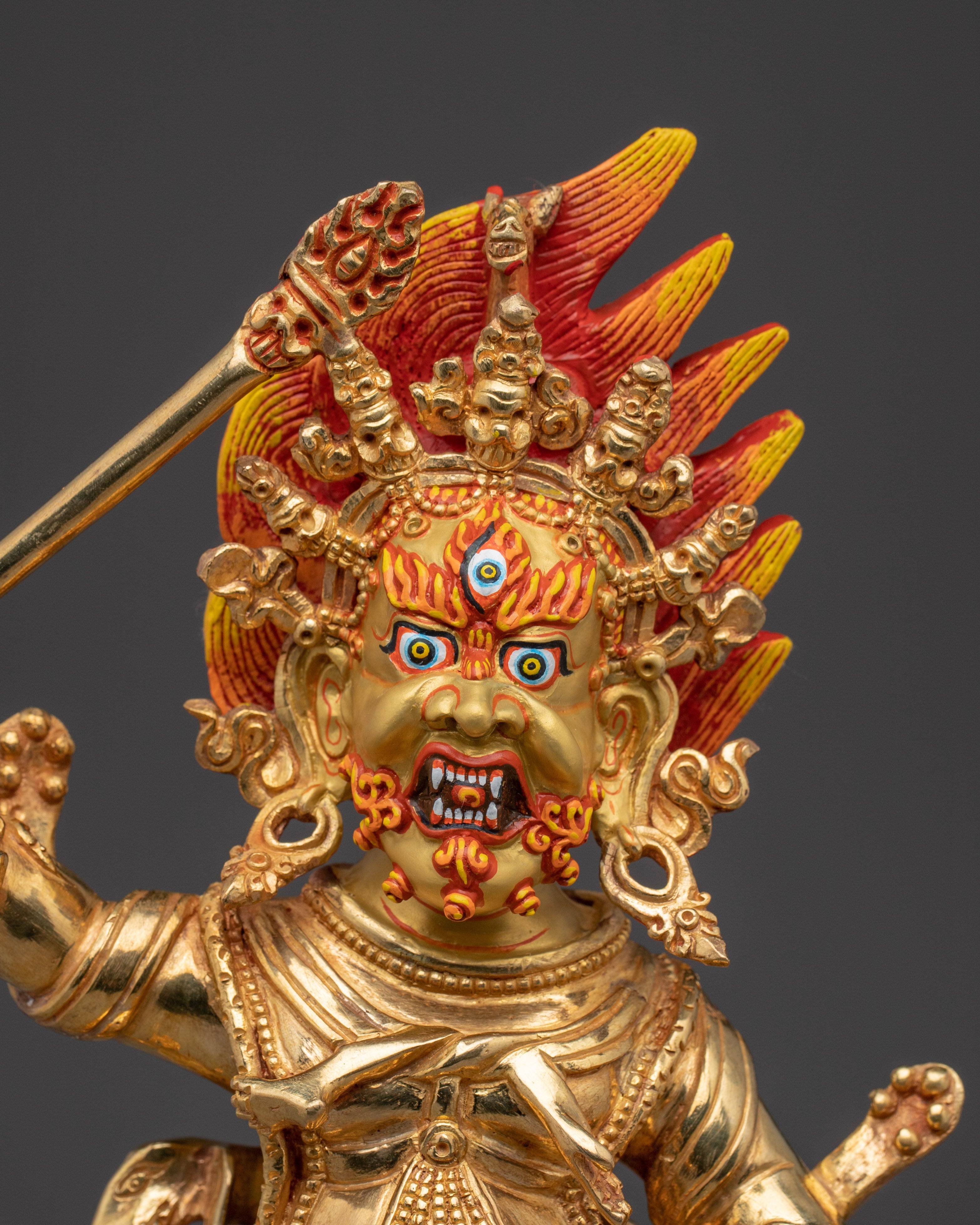 Lord Dandapani Sculpture | The Fierce Guardian of Dharma