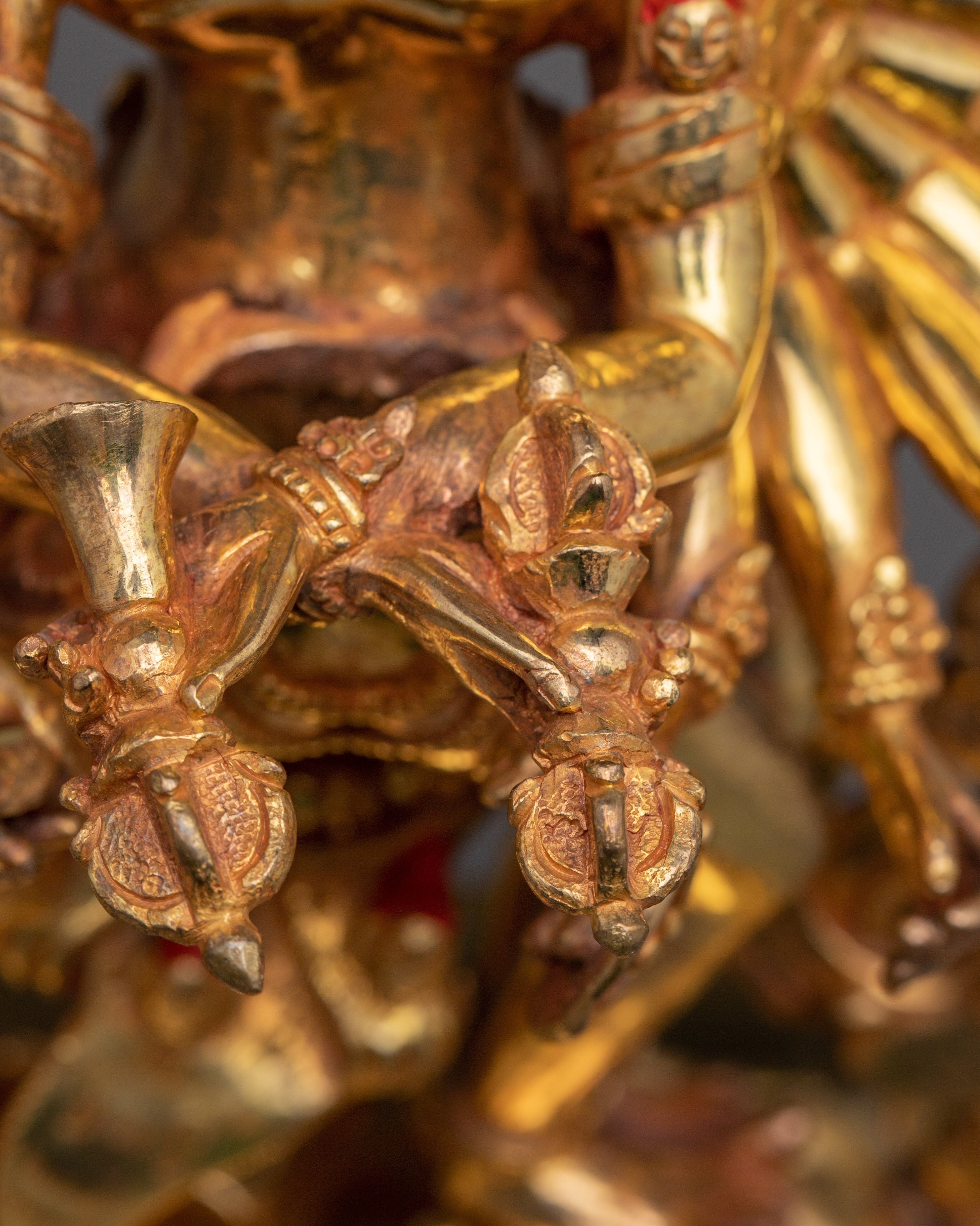 Buddhist Chakrasambhara Statue | Vajrayana Enlightened Deity