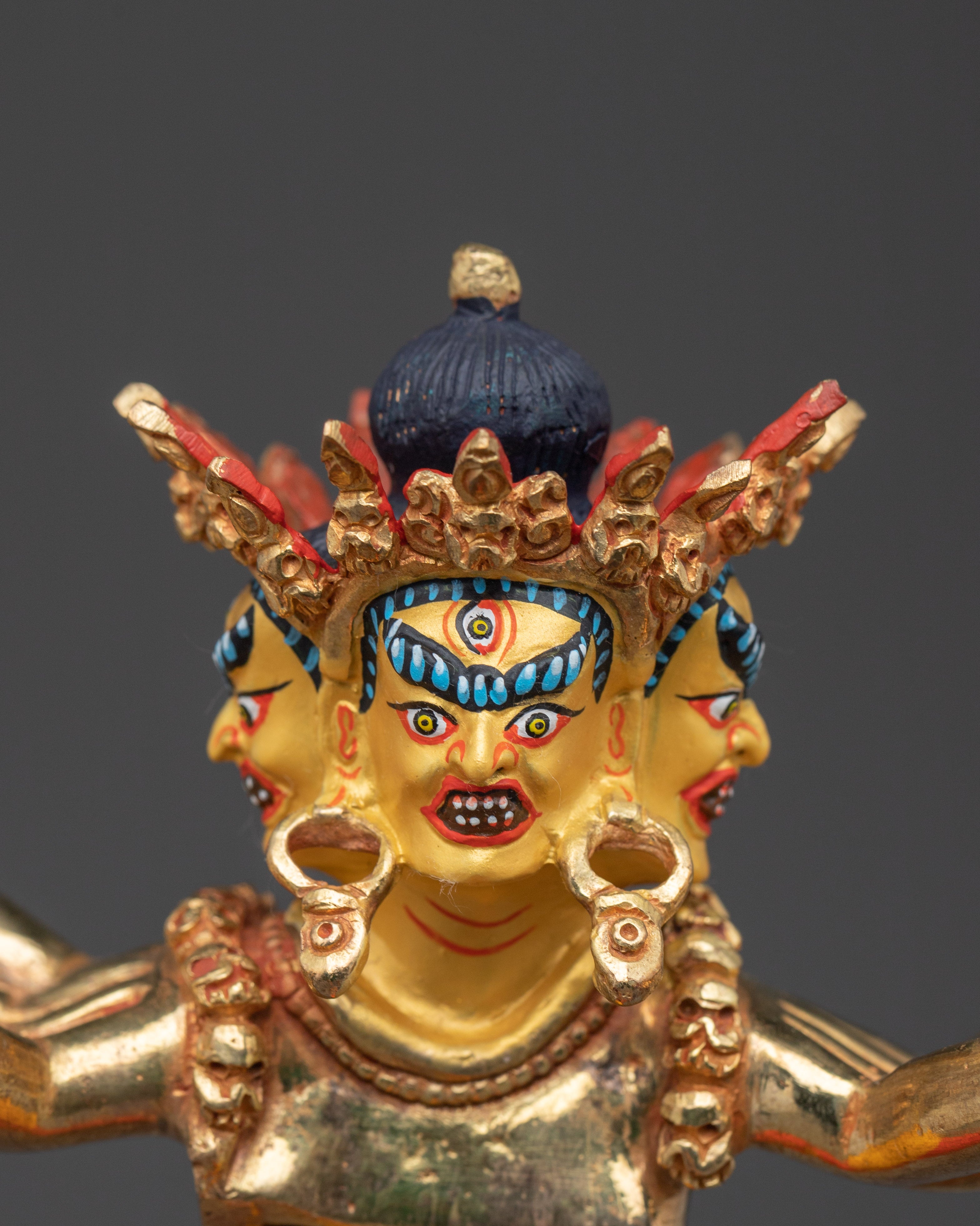 Buddhist Chakrasambhara Statue | Vajrayana Enlightened Deity