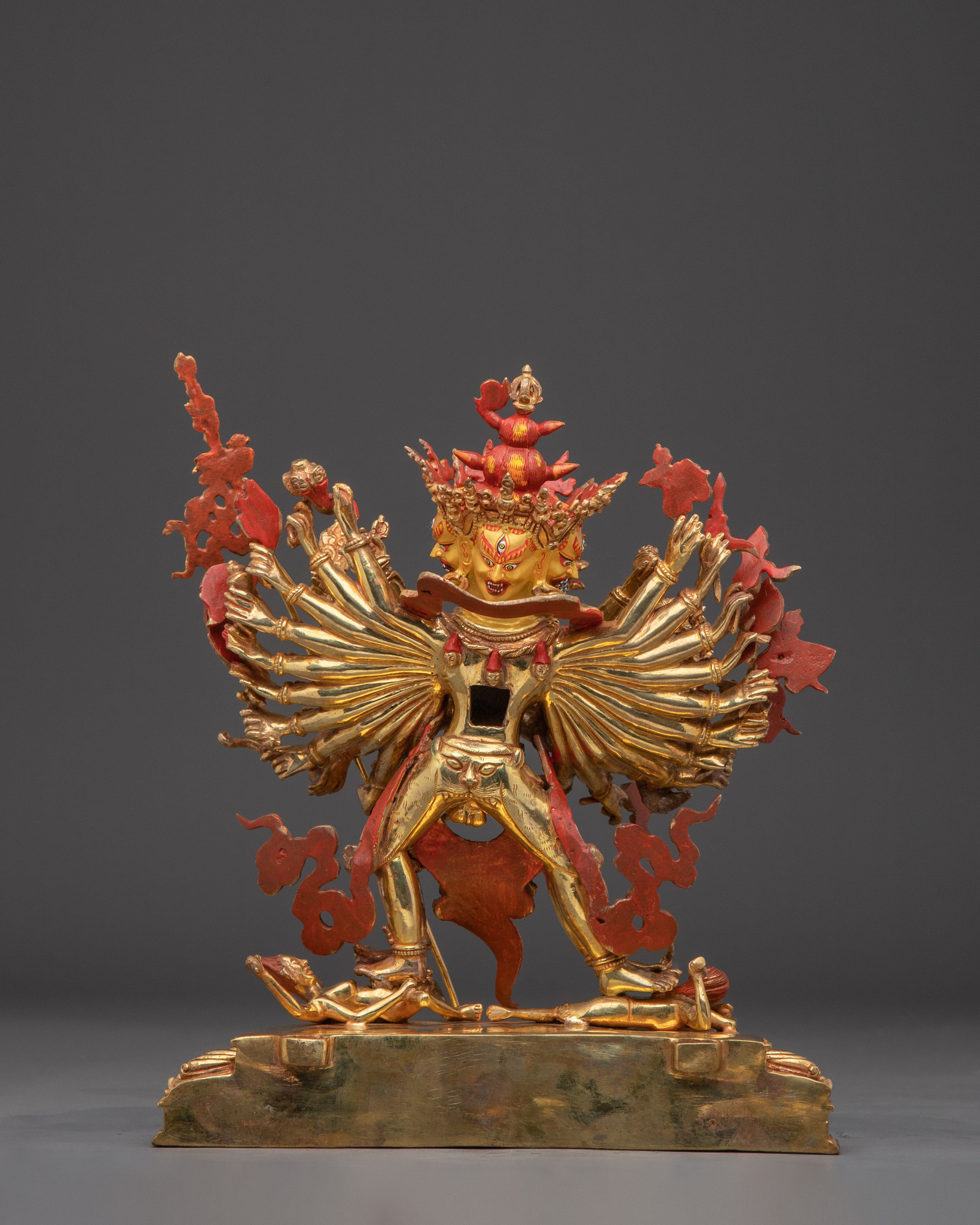 Buddhist Chakrasambhara Statue | Vajrayana Enlightened Deity