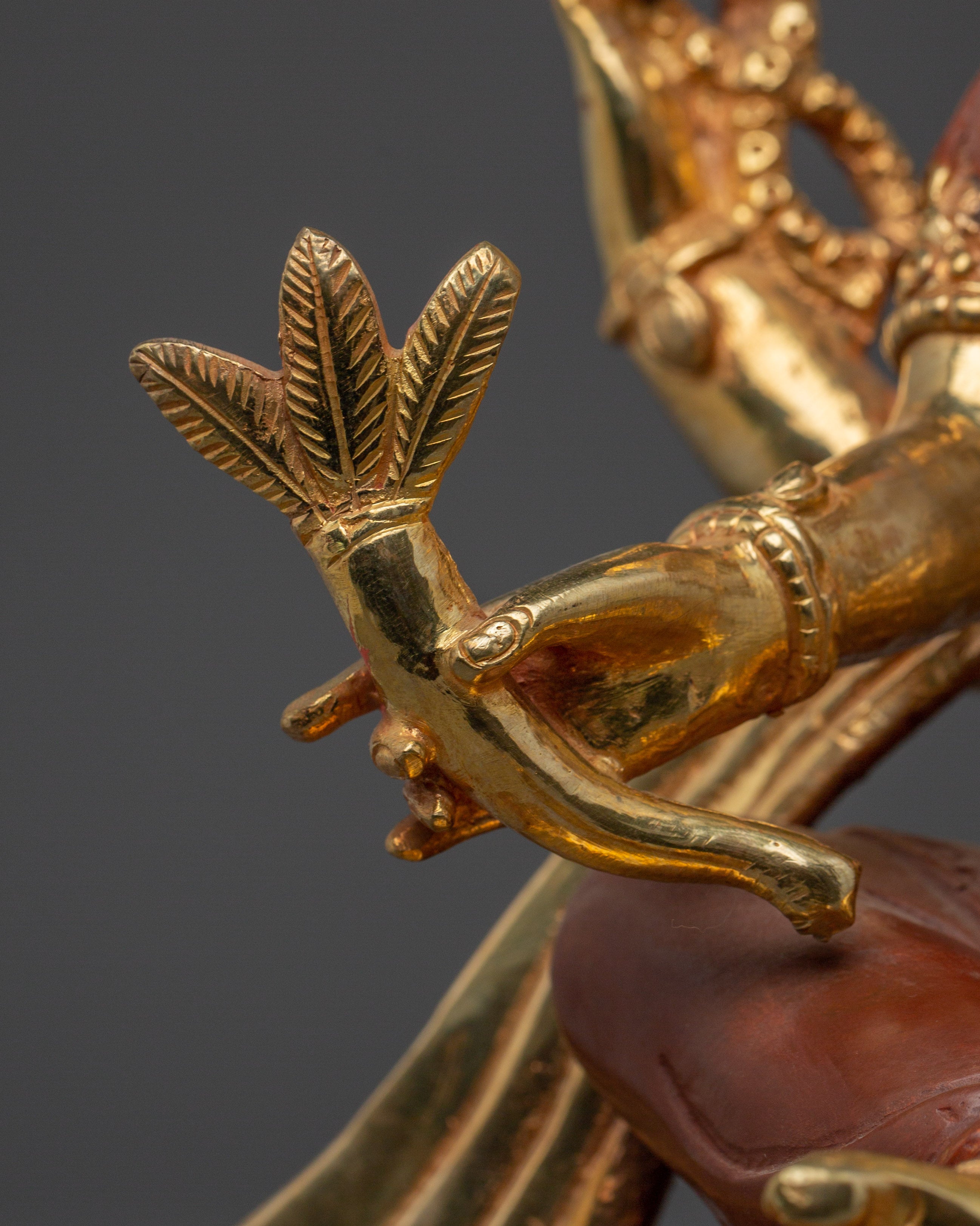 Golden Ganesh Statue | Embodiment of Wisdom and Intelligence