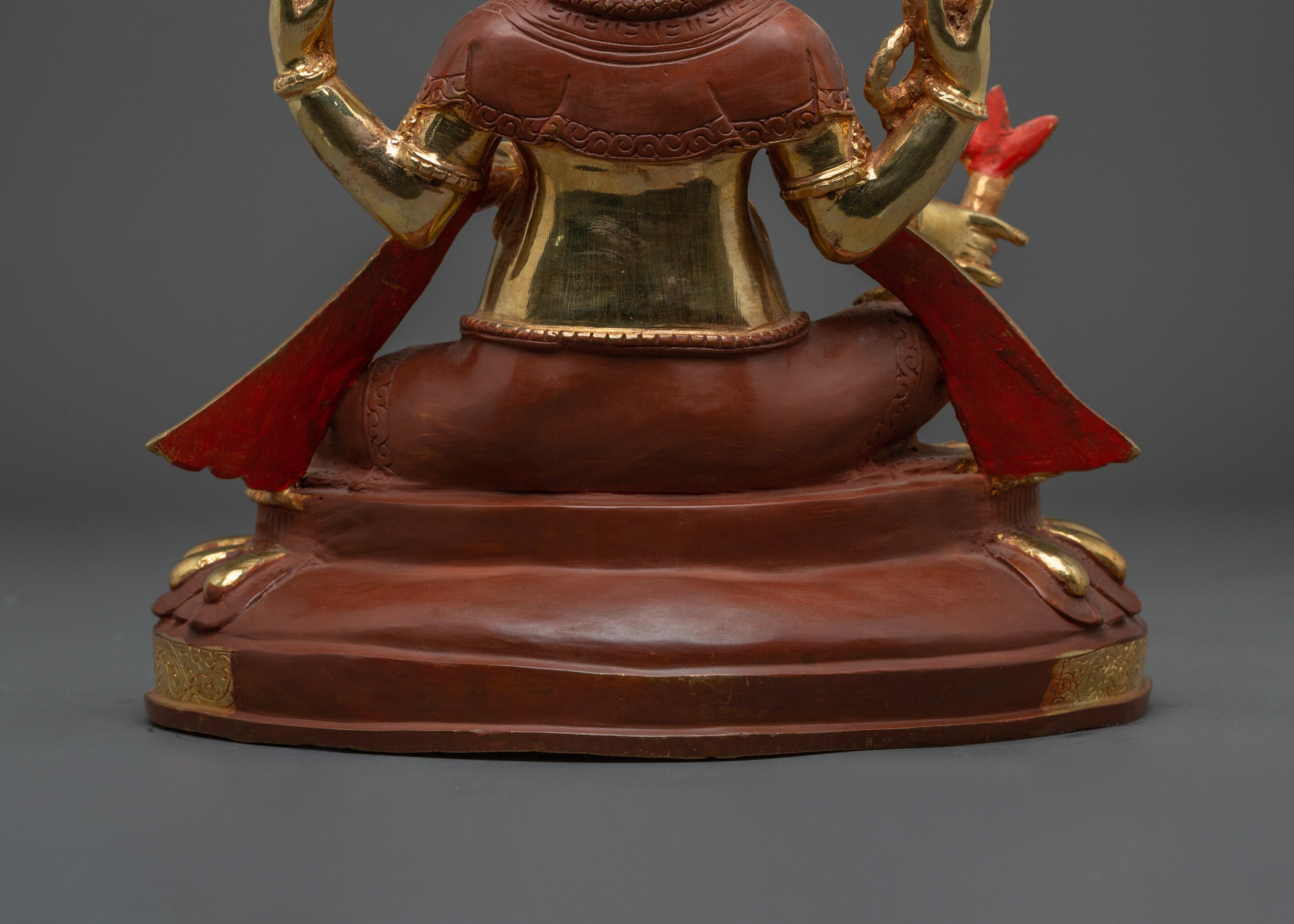 Golden Ganesh Statue | Embodiment of Wisdom and Intelligence