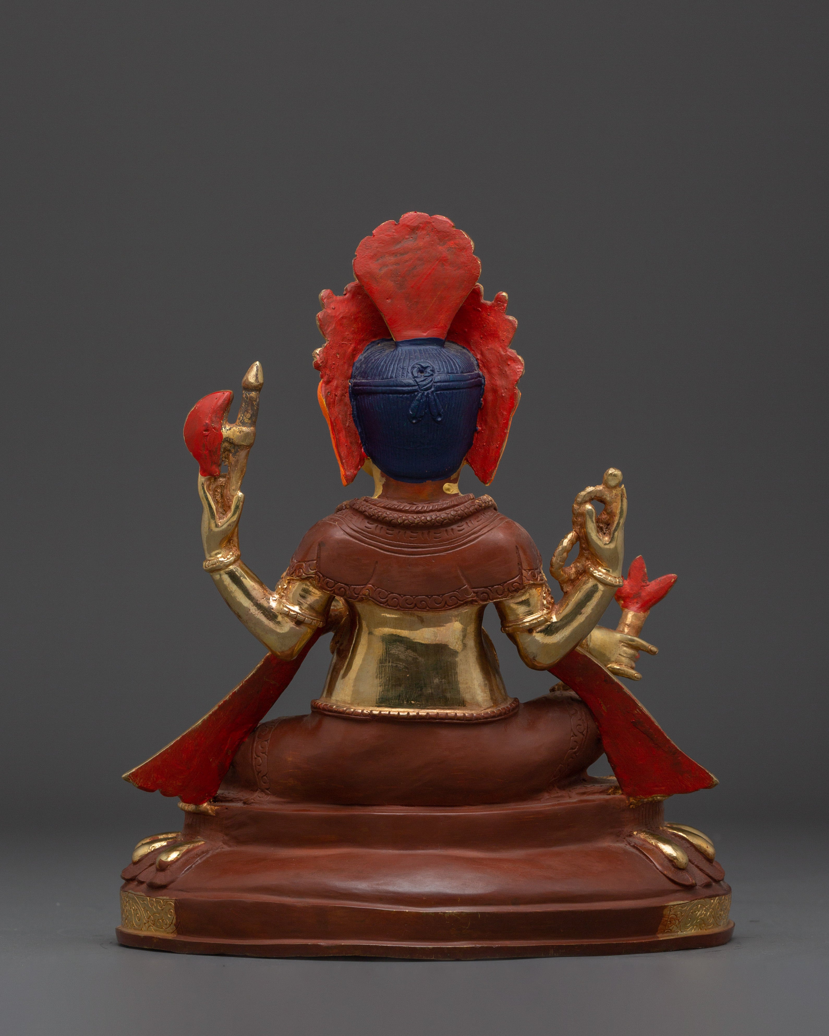 Golden Ganesh Statue | Embodiment of Wisdom and Intelligence