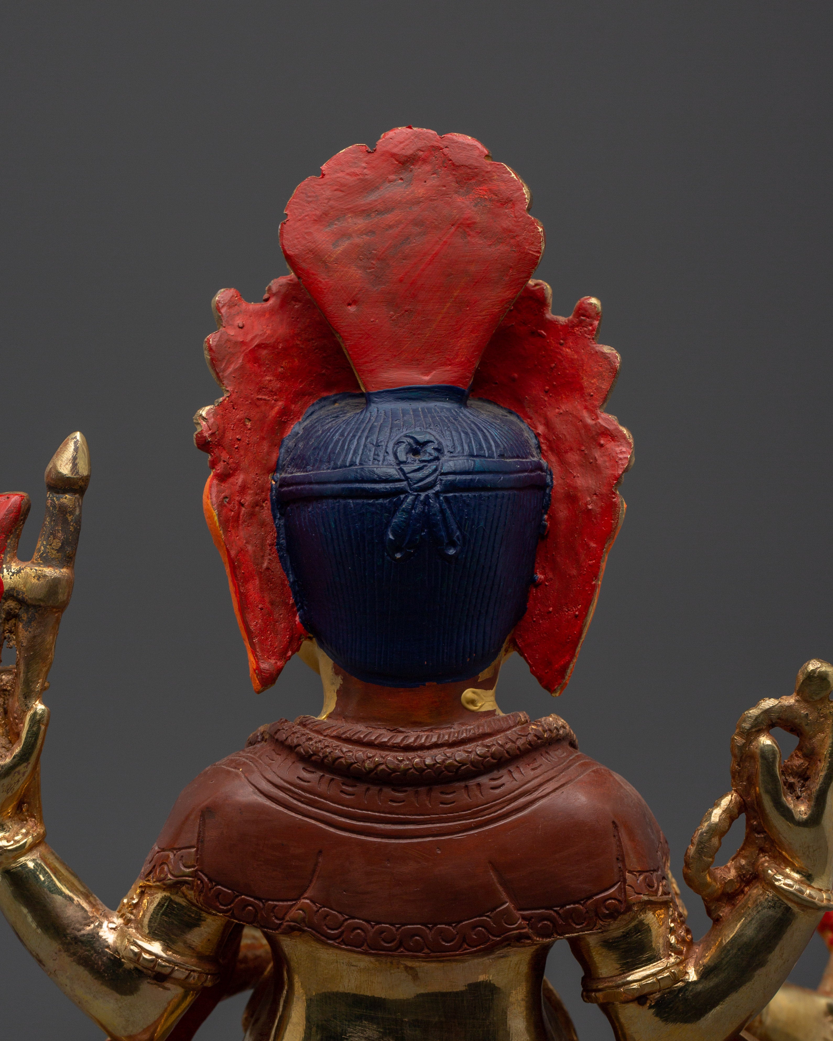 Golden Ganesh Statue | Embodiment of Wisdom and Intelligence