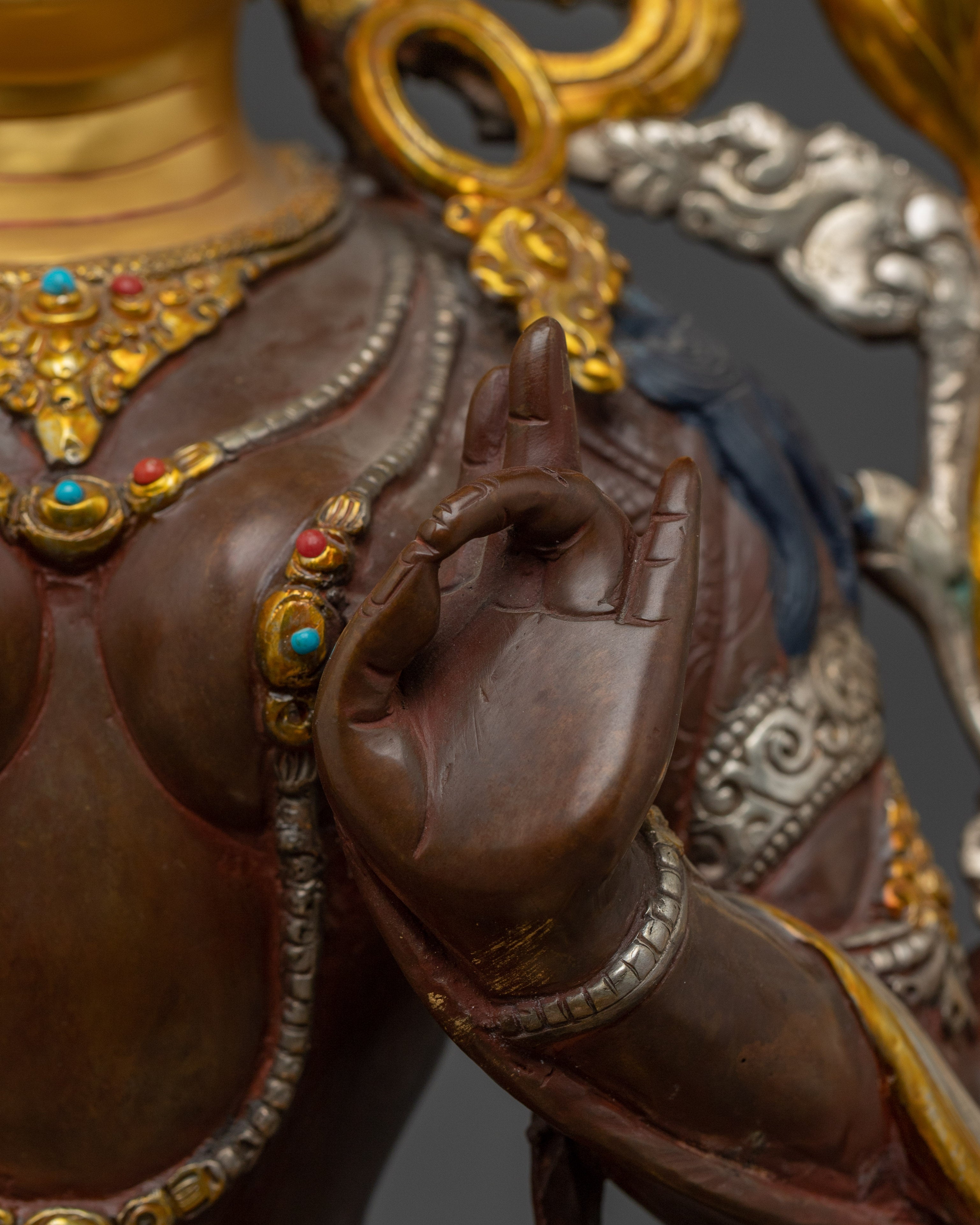 Serene Bodhisattva Green Tara Statue | Swift Savior and Rescuer