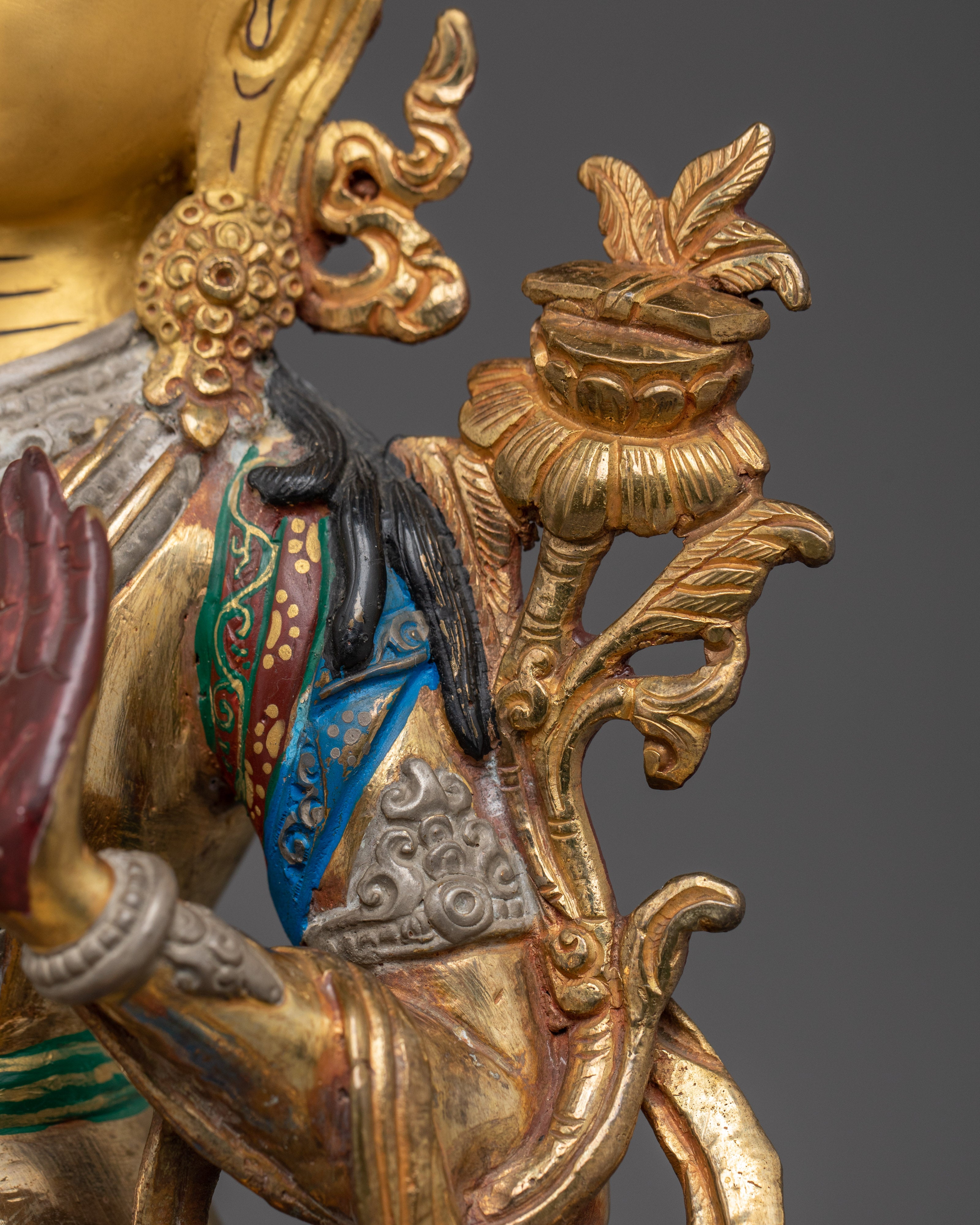 Himalayan Manjushri Bodhisattva Statue | Manjughosa - Supreme Wisdom