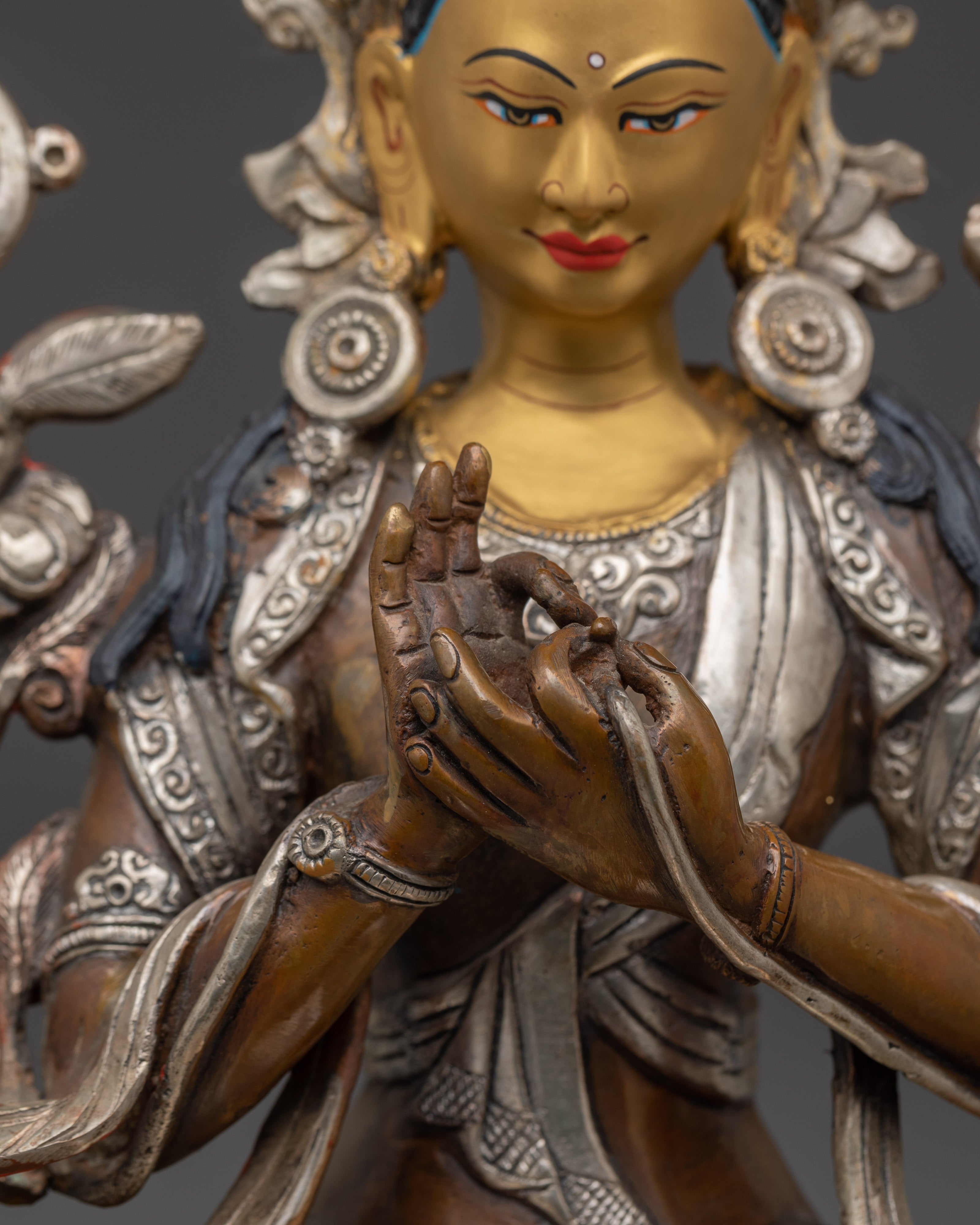 Maitreya Copper Statue | Symbol of Future Enlightenment