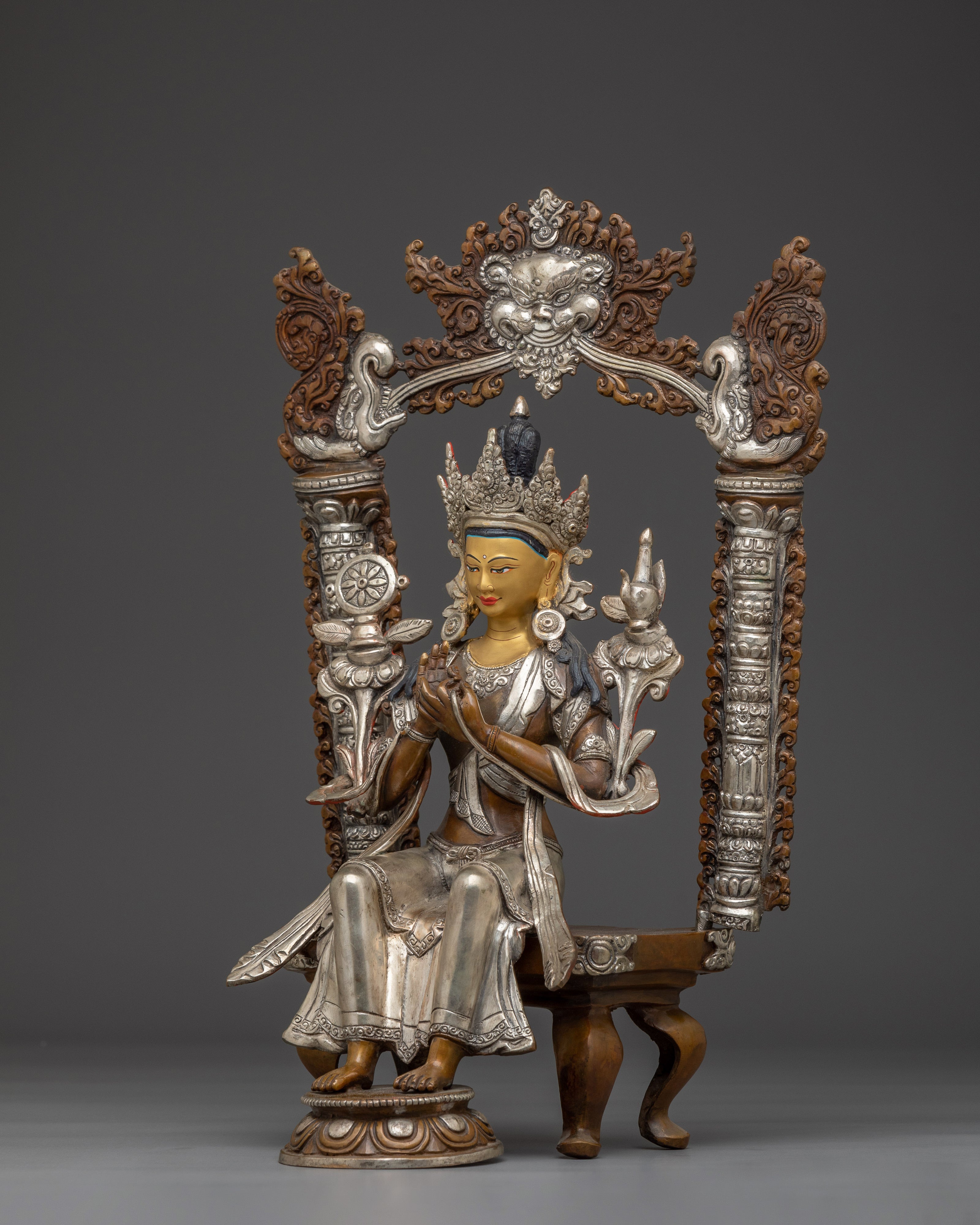 Maitreya Copper Statue | Symbol of Future Enlightenment