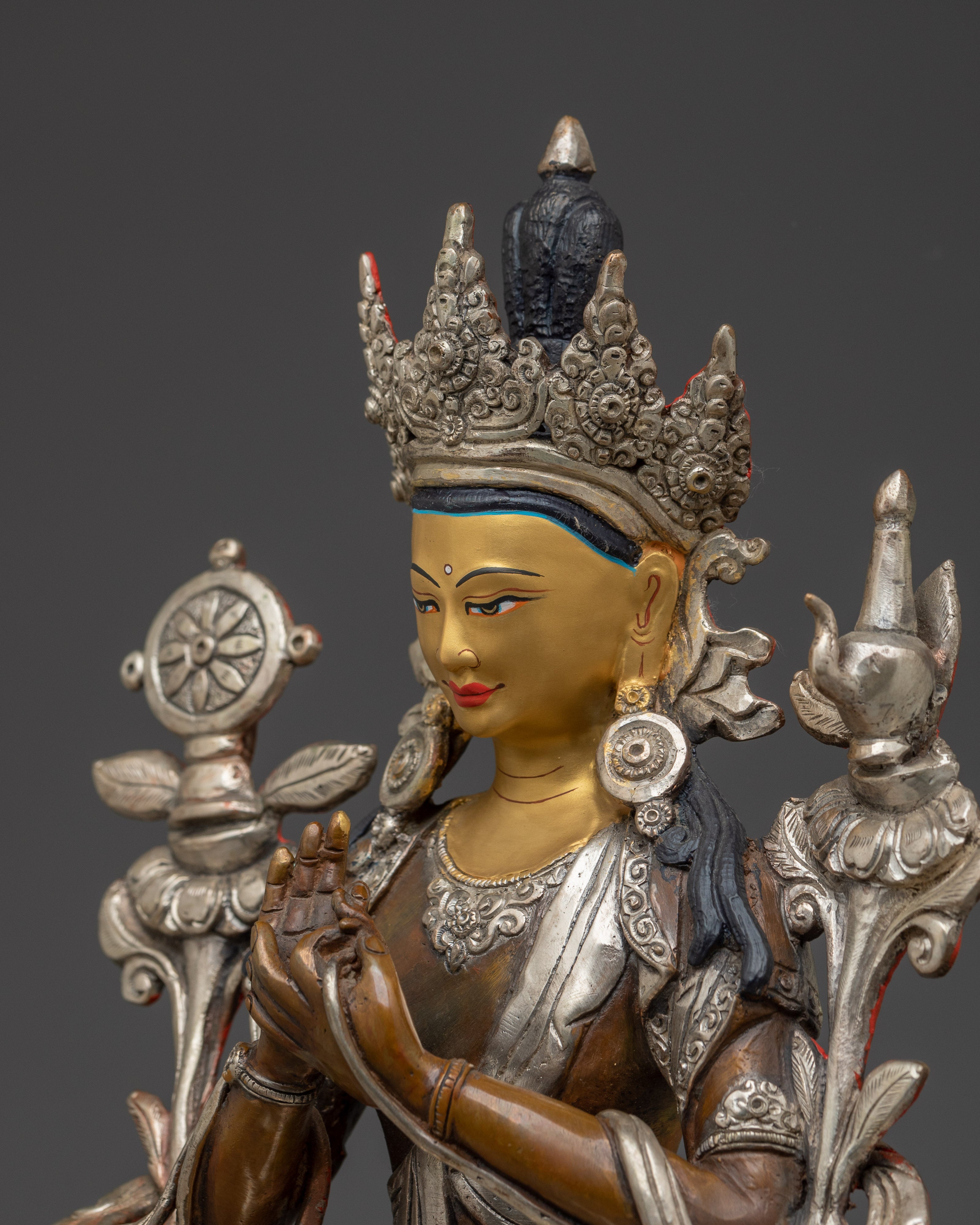 Maitreya Copper Statue | Symbol of Future Enlightenment